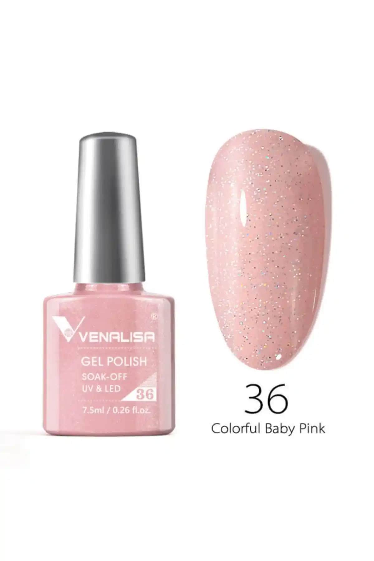 Venalisa 7.5 ml UV LED Kalıcı Oje Colorful Baby Pink No.36 Detaylı İnceleme