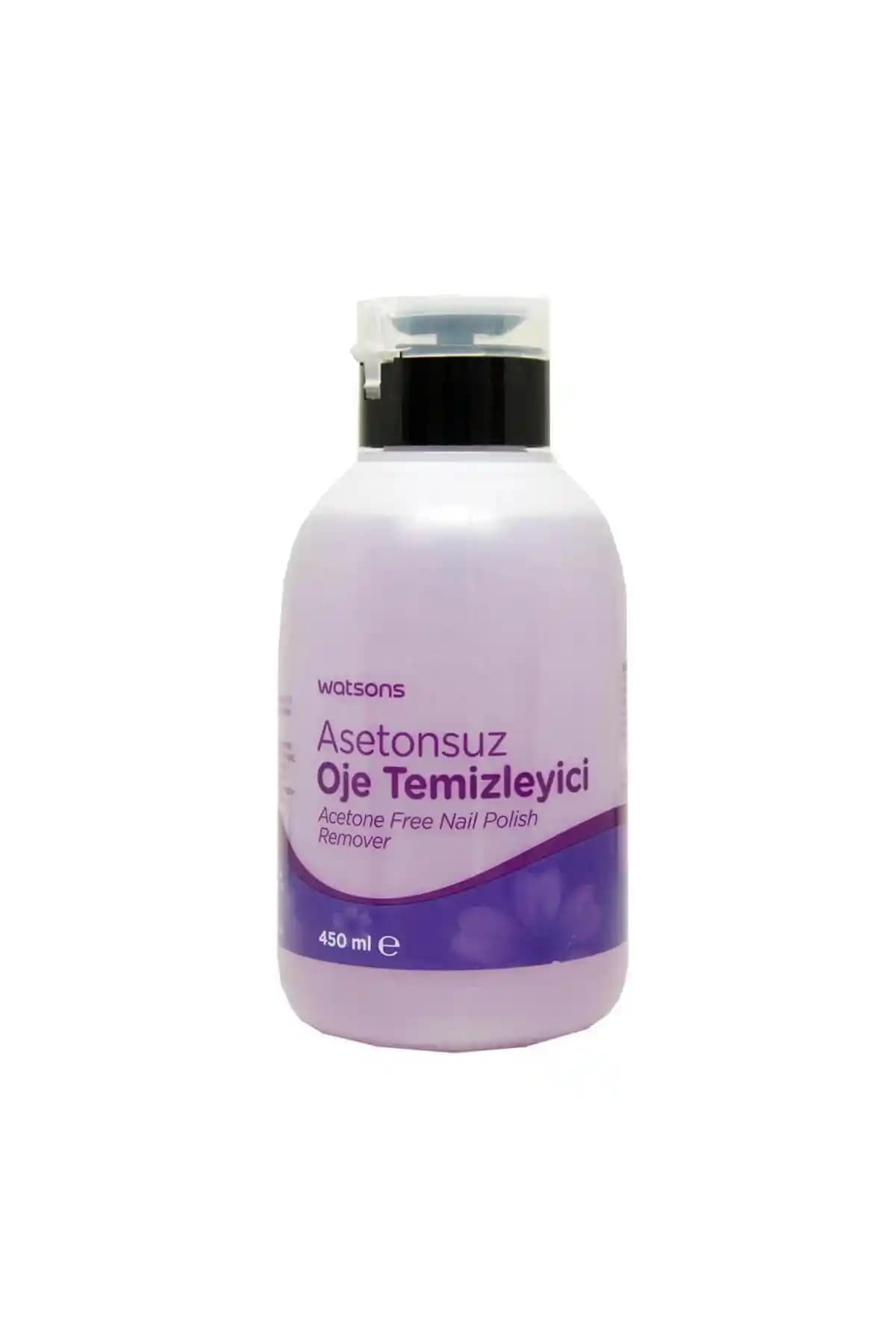 Watsons Pompalı Asetonsuz Oje Çıkarıcı: Sağlıklı ve Ekonomik Tırnak Temizliği Çözümü