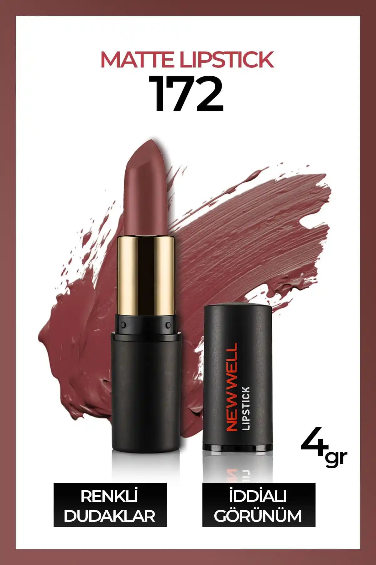 Yeni Well Ruj - Kalıcı ve Mat Dudak Rengi Ürünü ile Modern Makyaj Deneyimi