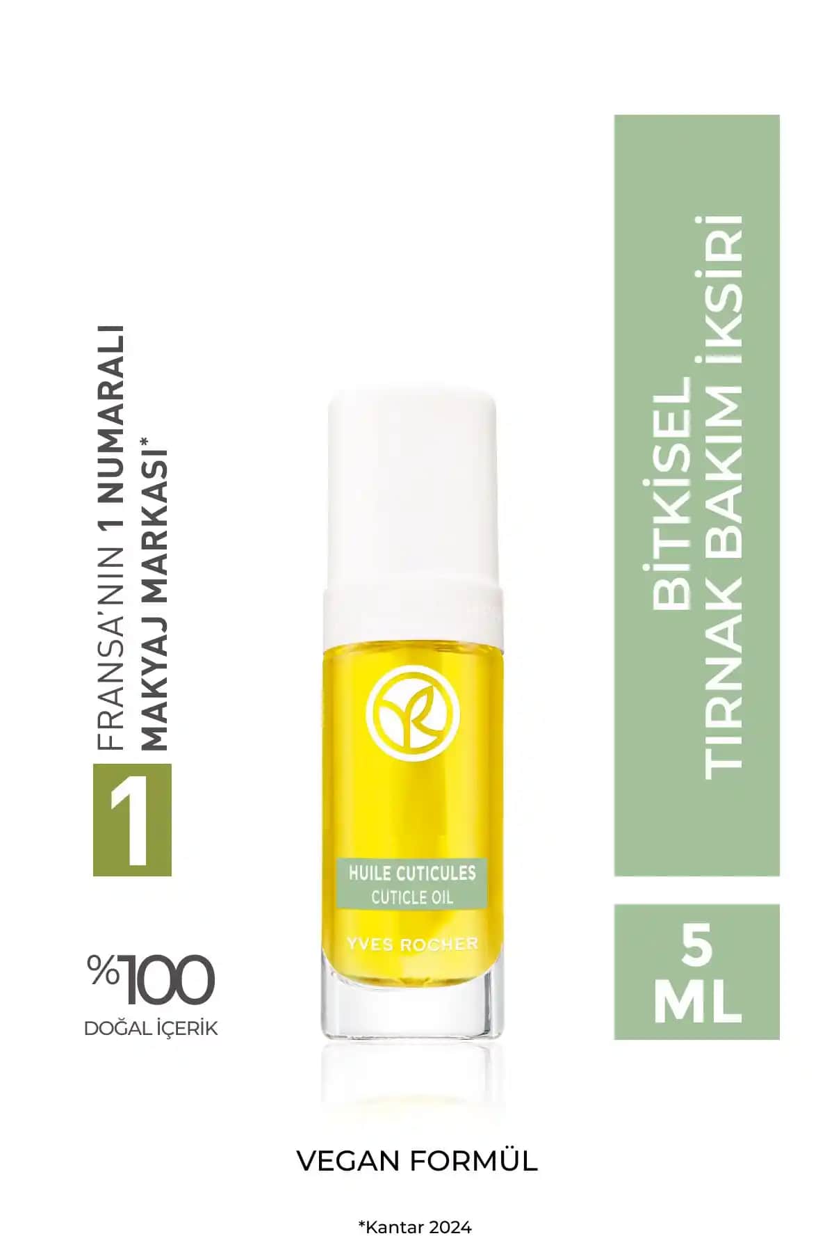 Yves Rocher Bitkisel Tırnak Bakım İksiri: Doğal İçeriklerle Güçlendirilmiş Tırnak Bakımı