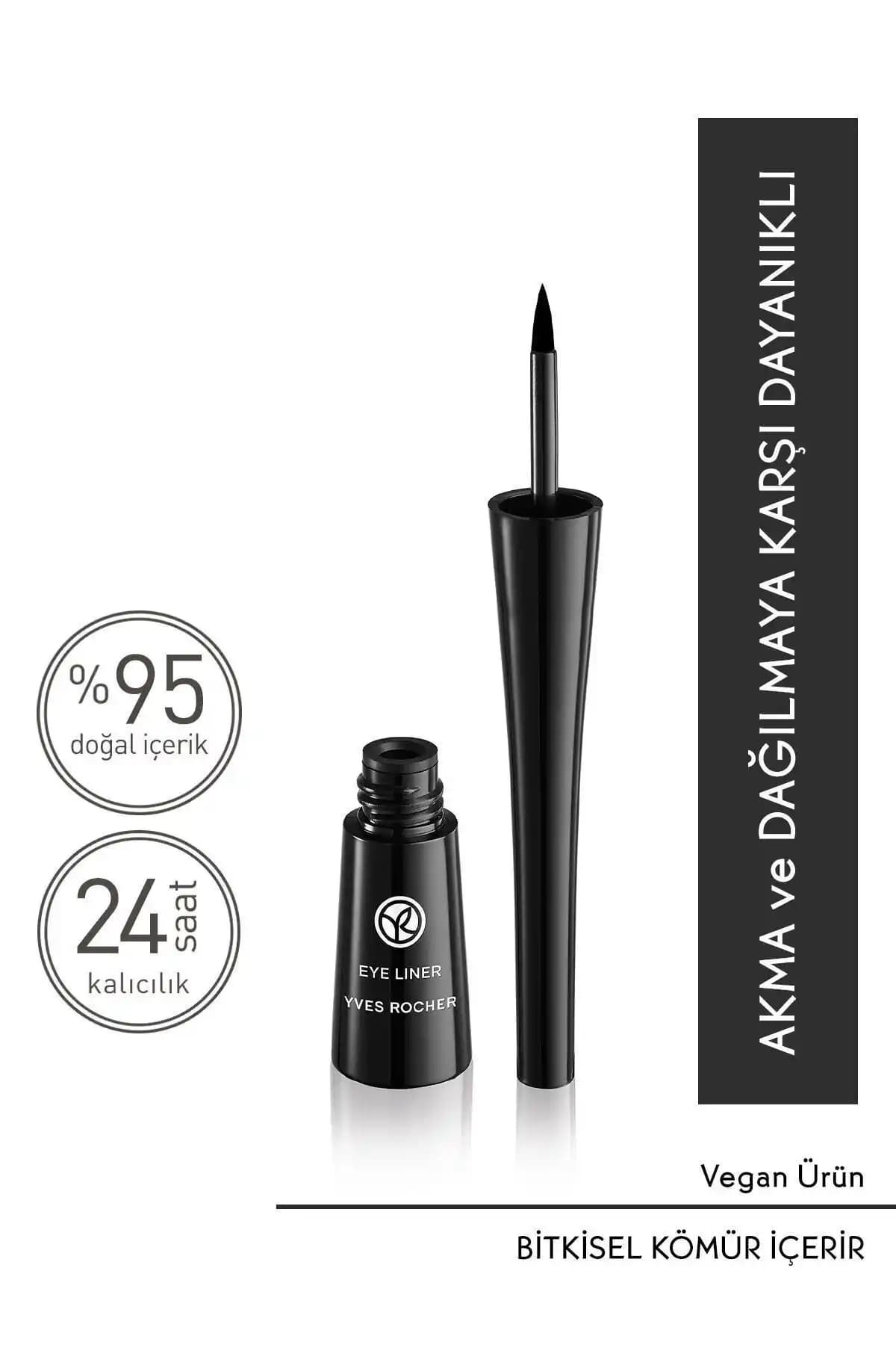 Yves Rocher Fırça Uçlu Siyah Eyeliner: Doğa Dostu ve Kolay Kullanımlı Makyaj Ürünü