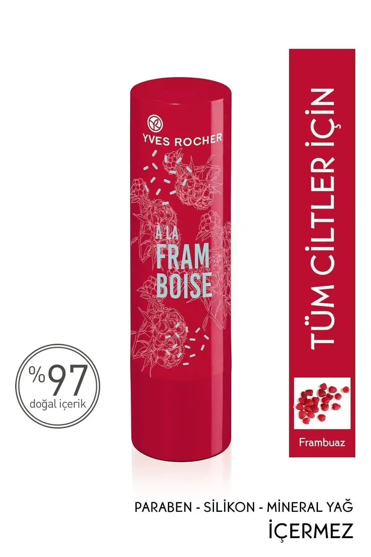 Yves Rocher Frambuaz Dudak Balsamı: Doğal İçeriği ve Günlük Kullanım Avantajları