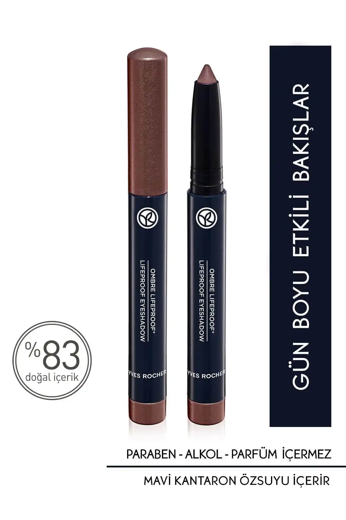 Yves Rocher Krem Dokulu Kalem Far 07 Vizon: Doğal ve Kalıcı Göz Makyajı İçin İdeal