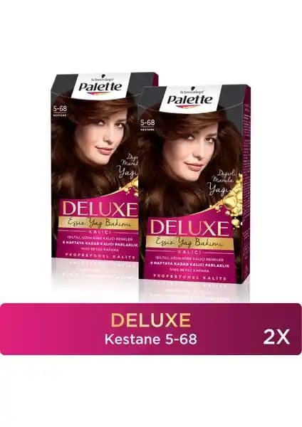 Palette Deluxe Saç Boyası Karşılaştırması: Kestane ve Altın Parıltılı Bal Renkleri
