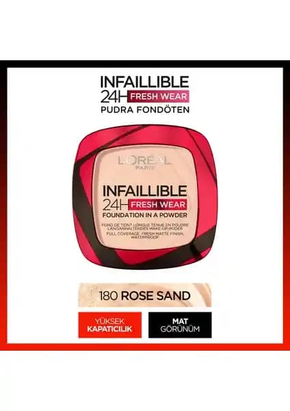 L'Oréal Paris Infaillible Fondöten Karşılaştırması 24H Pudra ve 32H Vitaminli Modelleri