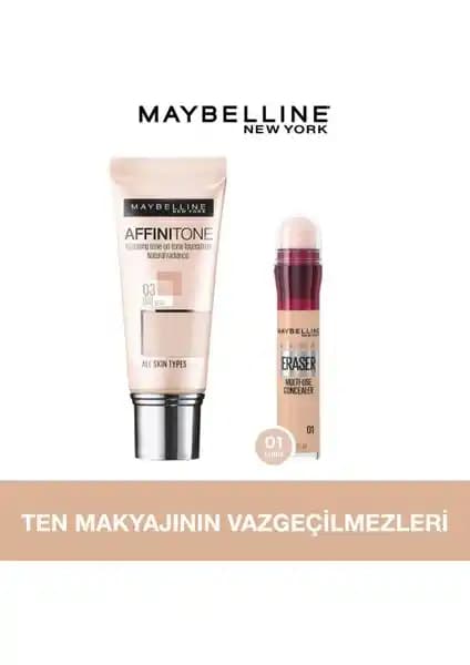 L'Oréal Paris ve Maybelline Affinitone Fondöten Karşılaştırması ve Kullanıcı Yorumları