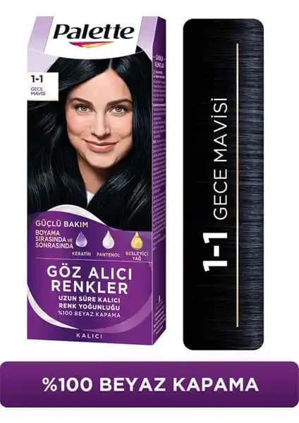 Palette Saç Boyaları Karşılaştırması: Gece Mavisi ve Bal Köpüğü Tonlarının Özellikleri