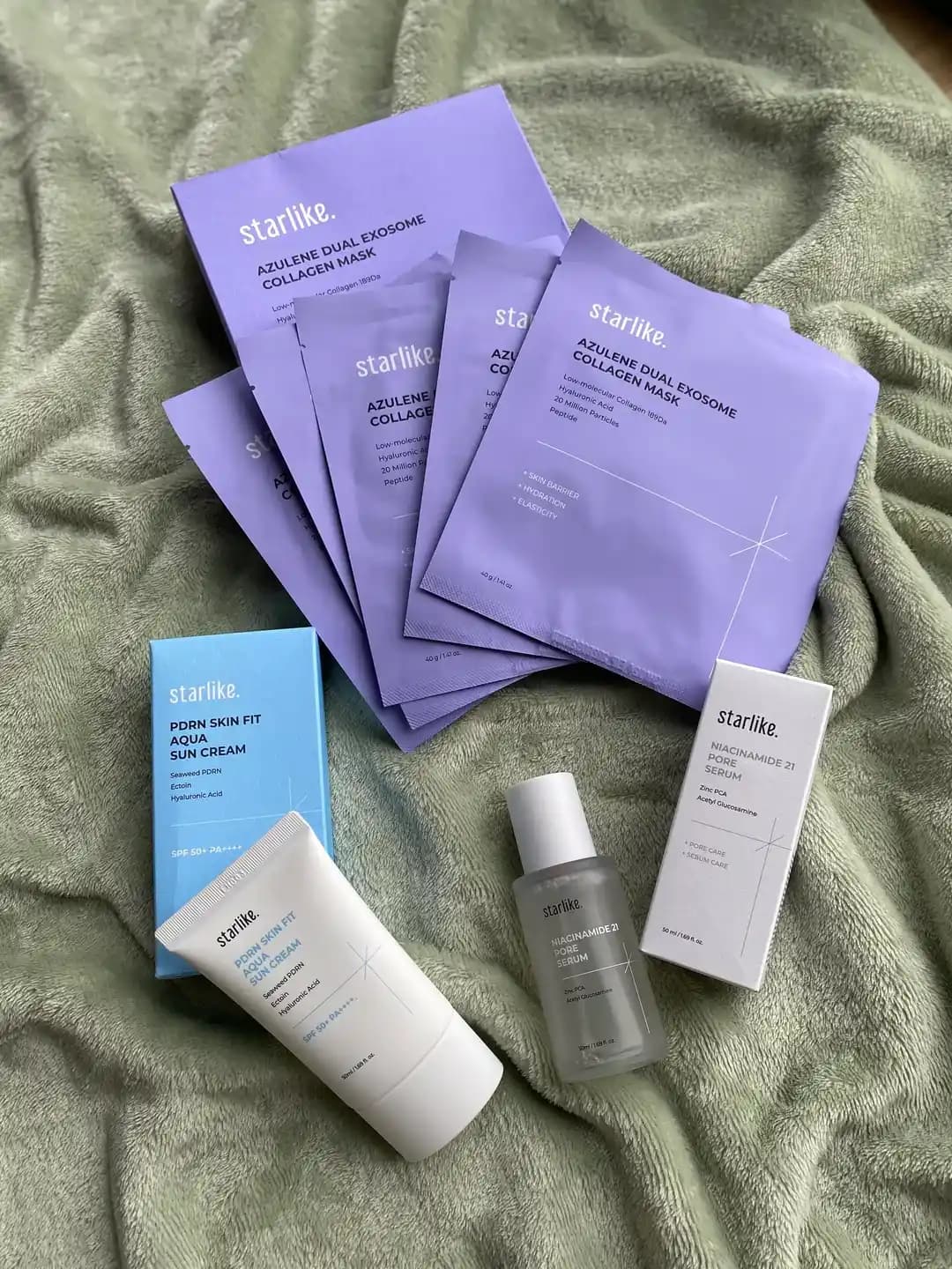 Starlike Cilt Bakım Ürünleri İncelemesi: Niacinamide Serum, Kollajen Maske ve PDRN SPF Etkileri