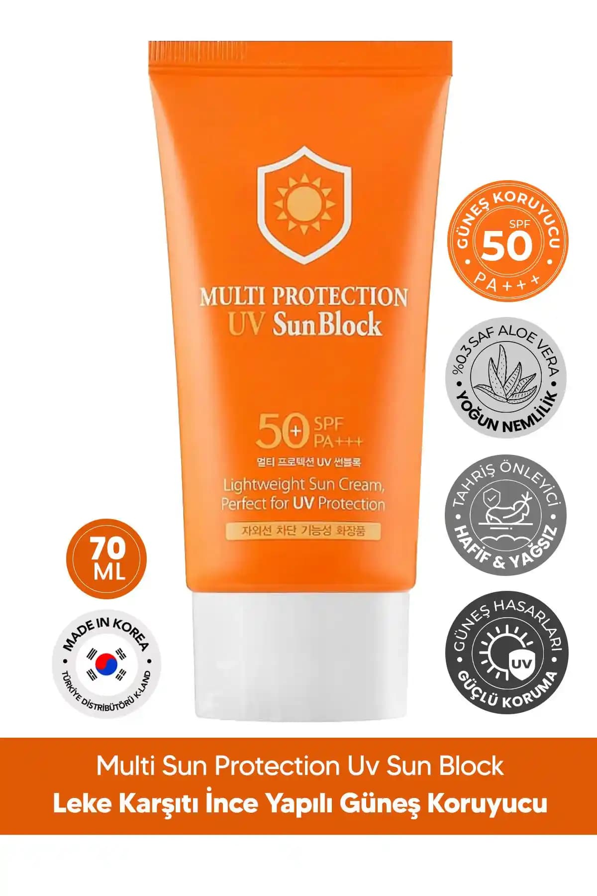 3W CLINIC SPF50+ Pa+++ Güneş Kremi Entegre Koruma ve Cilt Bakımı Özellikleri