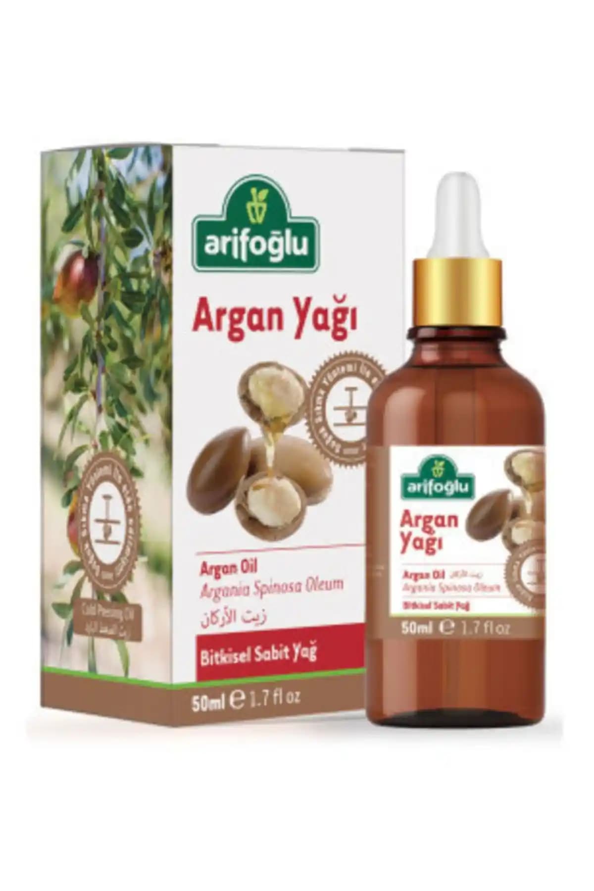 Arifoğlu Argan Yağı 50ml Doğal Saç ve Cilt Bakımı İçin Güvenilir Bir Seçenek