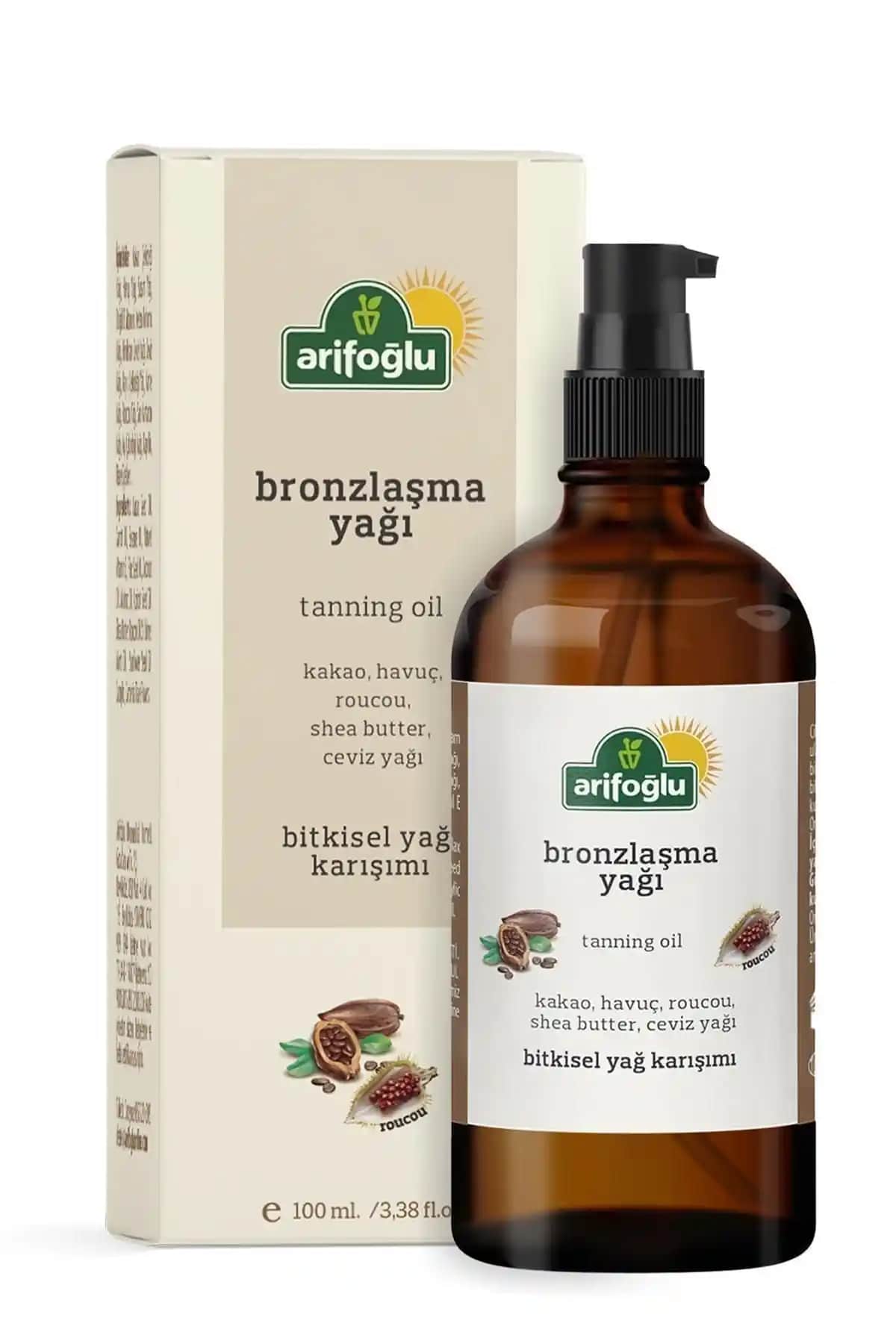 Arifoğlu Bronzlaşma Yağı: Doğal ve Kalıcı Bronzyapıcı ve Nemlendirici Yağ