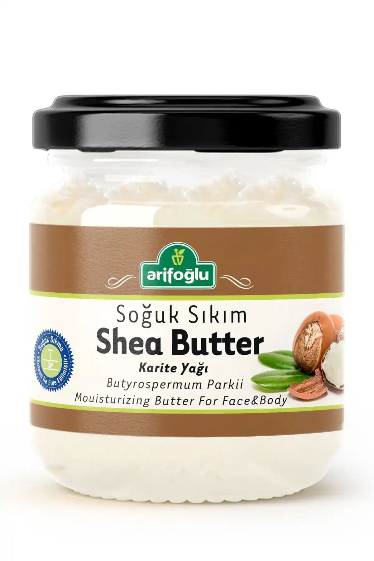 Arifoğlu Shea Butter 150 Ml Doğal Nemlendirici ve Çok Yönlü Bakım Yağı