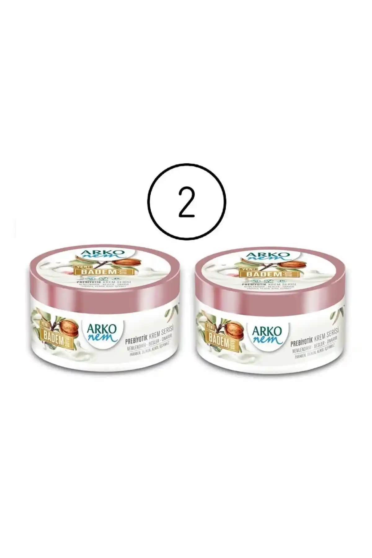 Arko Nem Badem Sütlü Krem: Hassas ve Kuru Ciltler İçin Doğal Nemlendirici Çözüm