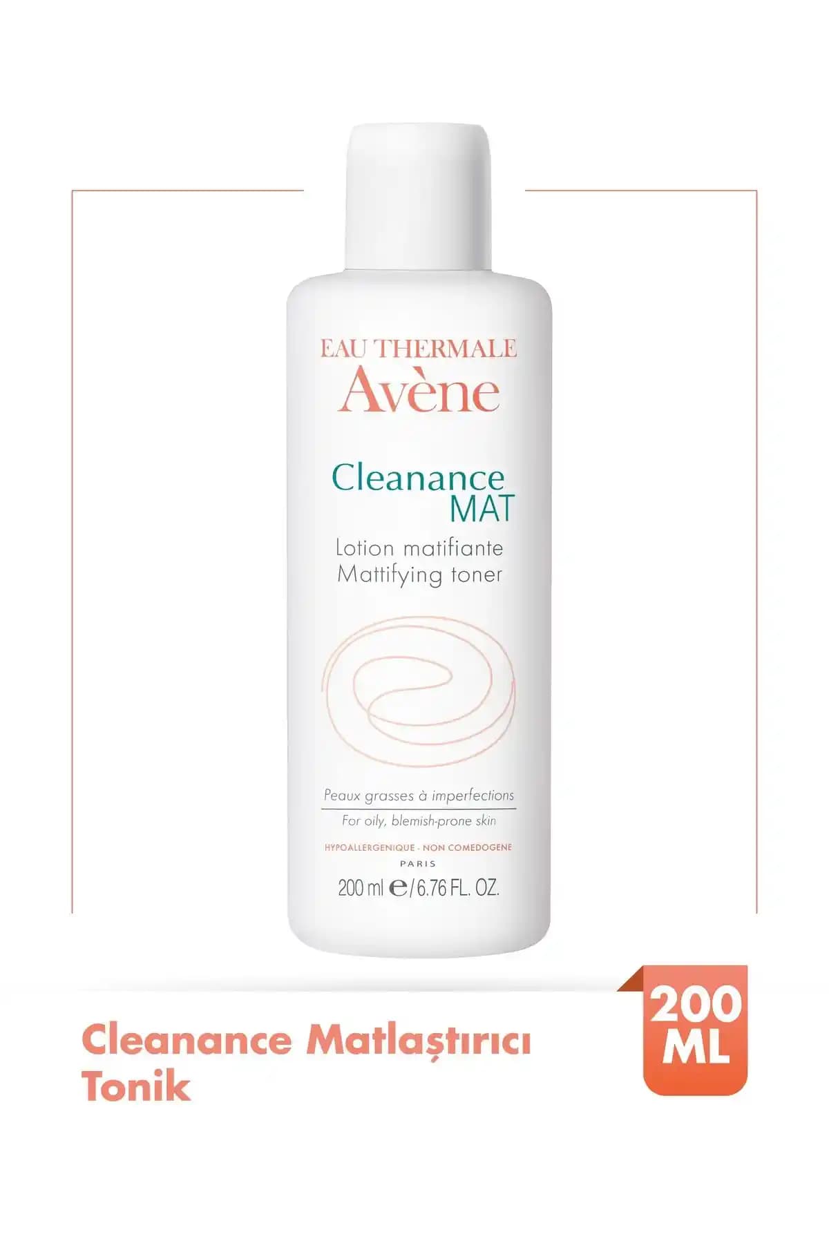 Avene Cleanance Matlaştırıcı Tonik: Yağlı ve Akneye Eğilimli Ciltler İçin Etkili Bakım Ürünü