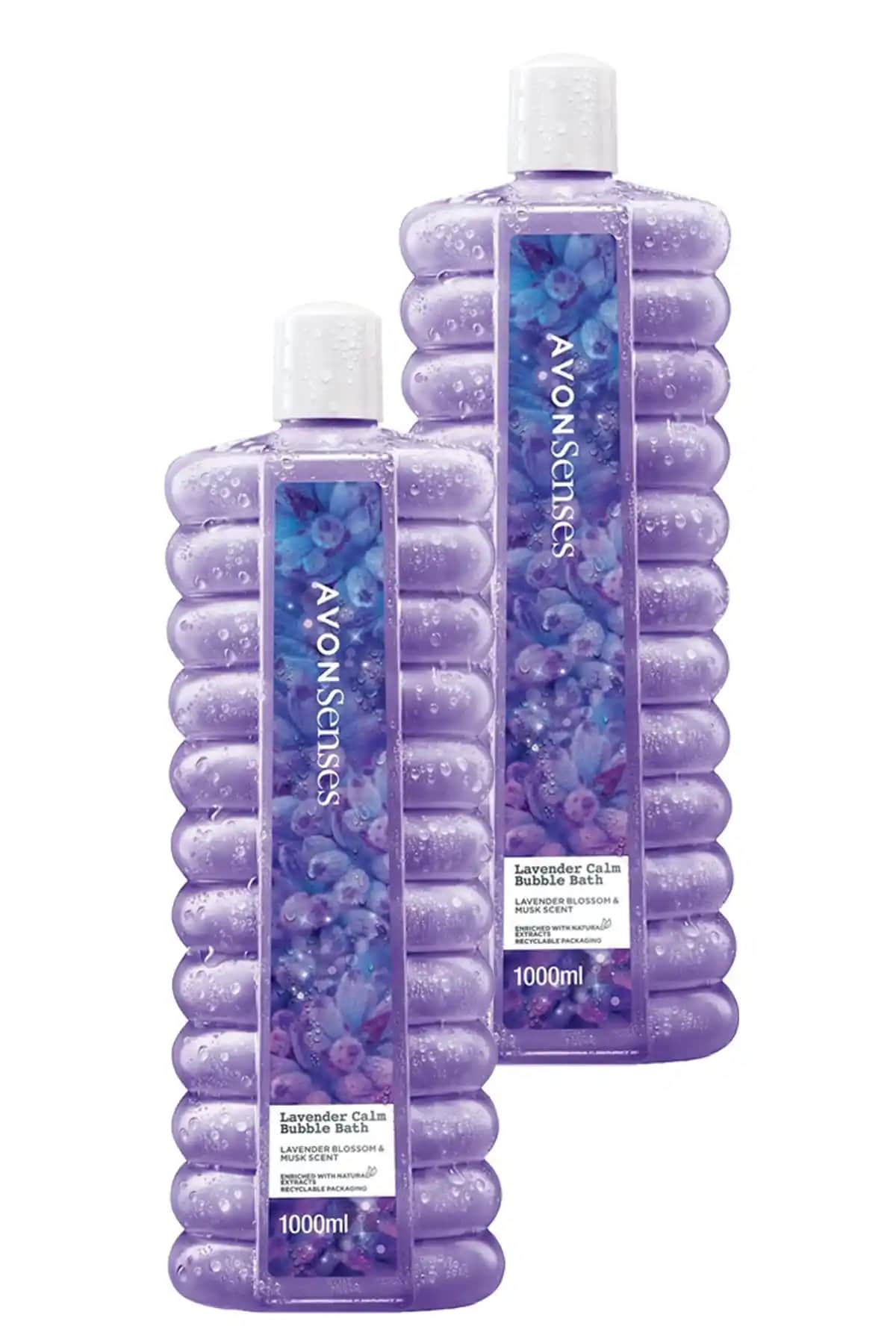 Avon Senses Lavender Calm Lavanta Kokulu Banyo Köpüğü - Rahatlatıcı ve Temizleyici