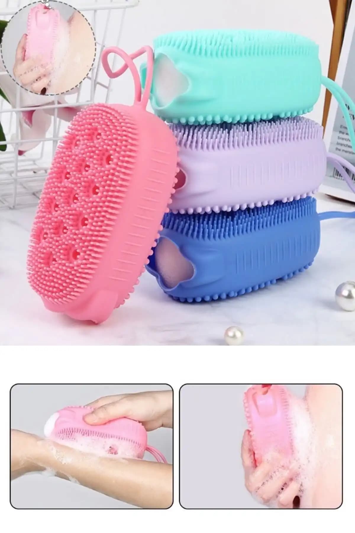 AyGören Home Silikon Duş Lifi: Hijyen ve Konforu Bir Arada Sunan Modern Aksesuar