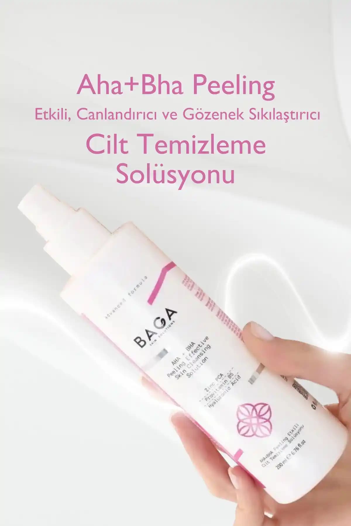 Baga Aha+Bha Peeling: Günlük Cilt Yenileme ve Gözenek Sıkılaştırıcı Etkili Ürün