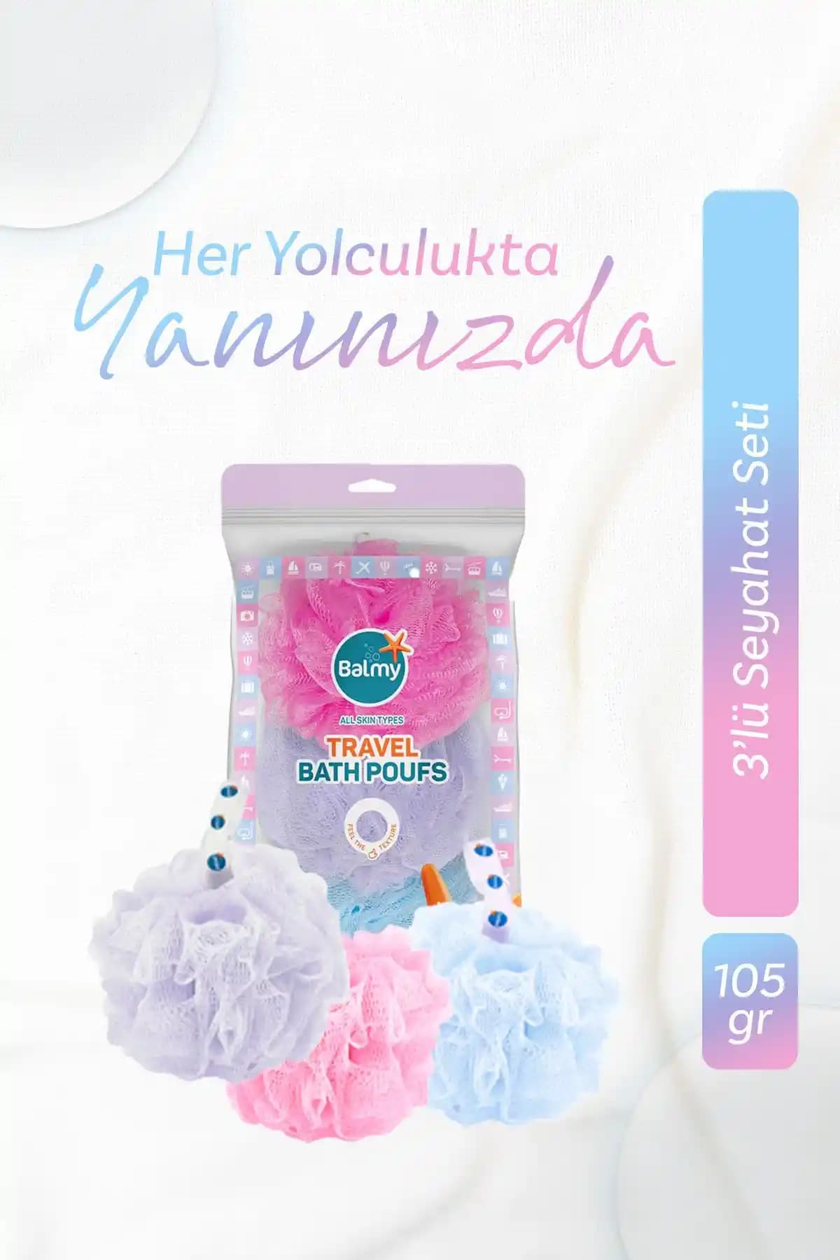Balmy Seyahat Ponpon Lif Seti ve Balmy XL Banyo Lifi Karşılaştırması: Hangi Ürün Sizin İçin Uygun
