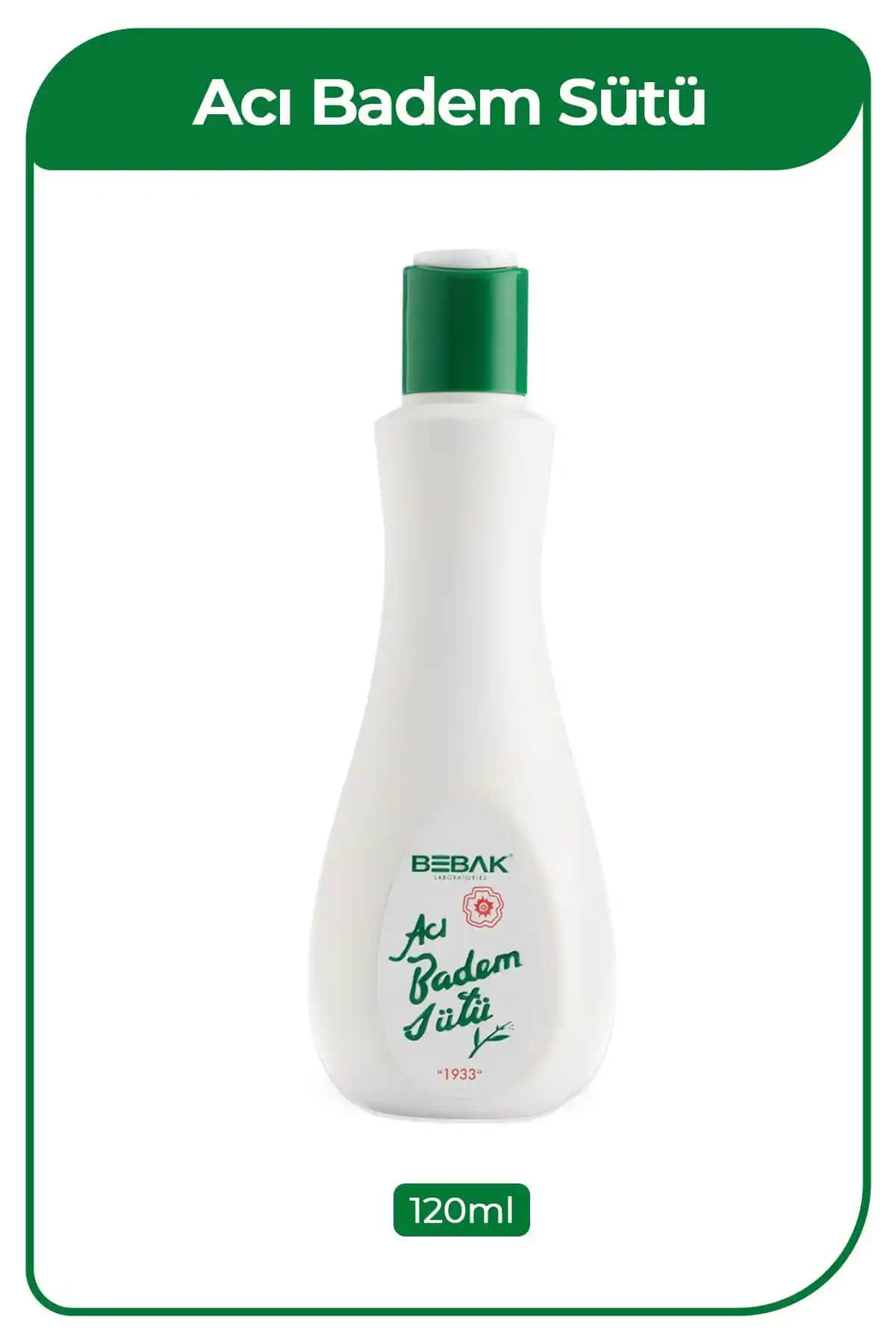 Bebak Acı Badem Sütü: Doğal ve Vegan Cilt Bakım Ürünü, Temizlik ve Nemlendirme