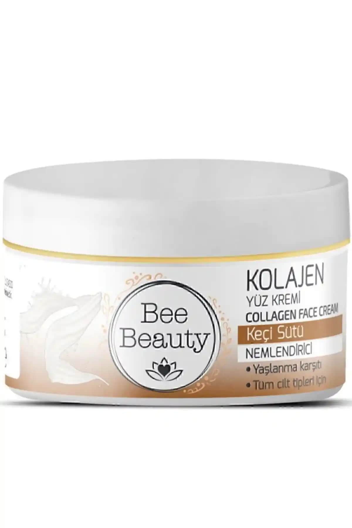 Bee Beauty Keçi Sütü Kolajen Yüz Kremi: Doğal ve Etkili Cilt Bakım Ürünü