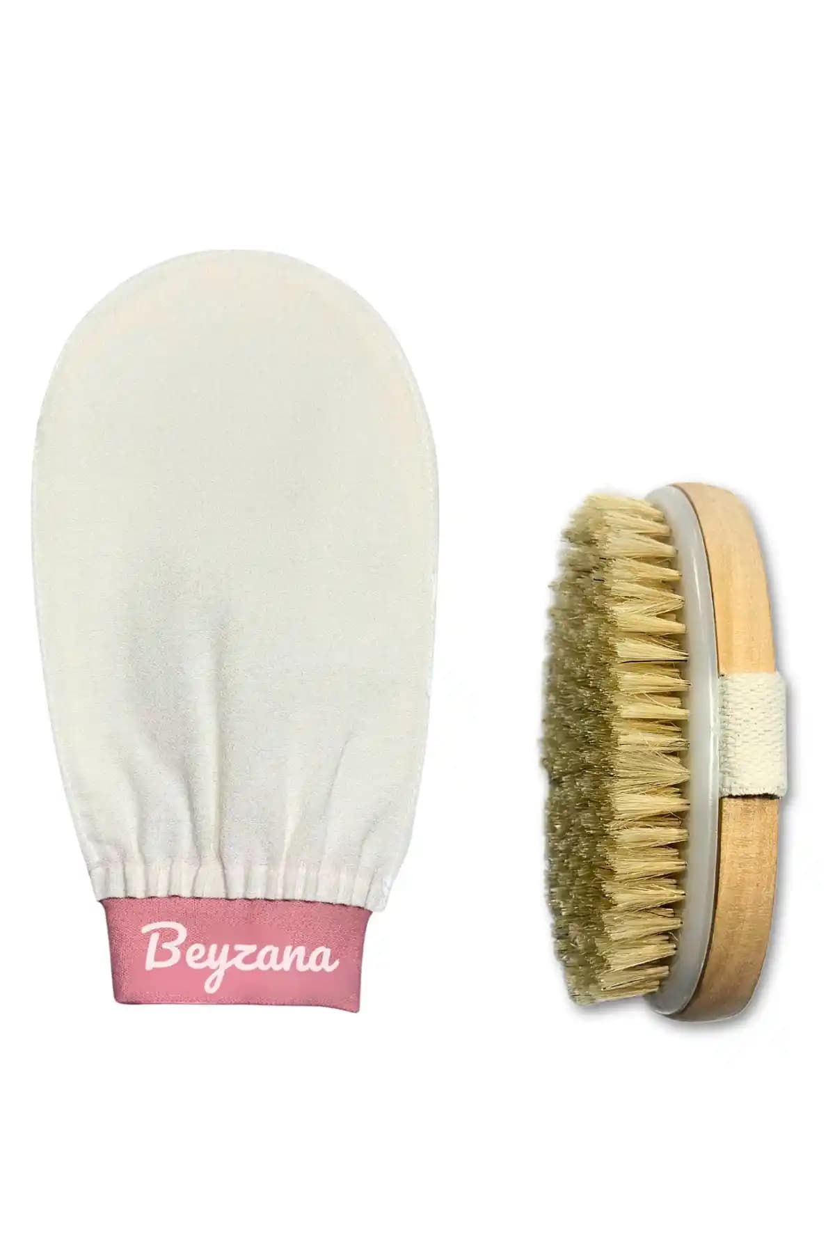 Beyzana Banyo Kesesi ve EM Amanos Beauty Selülit Fırçası Karşılaştırması
