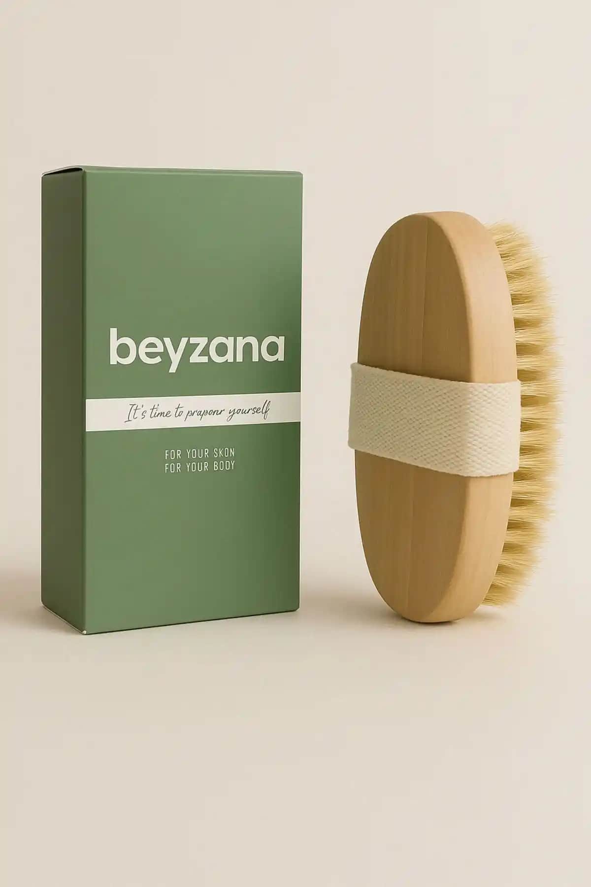 BEYZANA Doğal At Kılı Fırçası: Saç ve Vücut Bakımında Doğallık ve Etkinlik