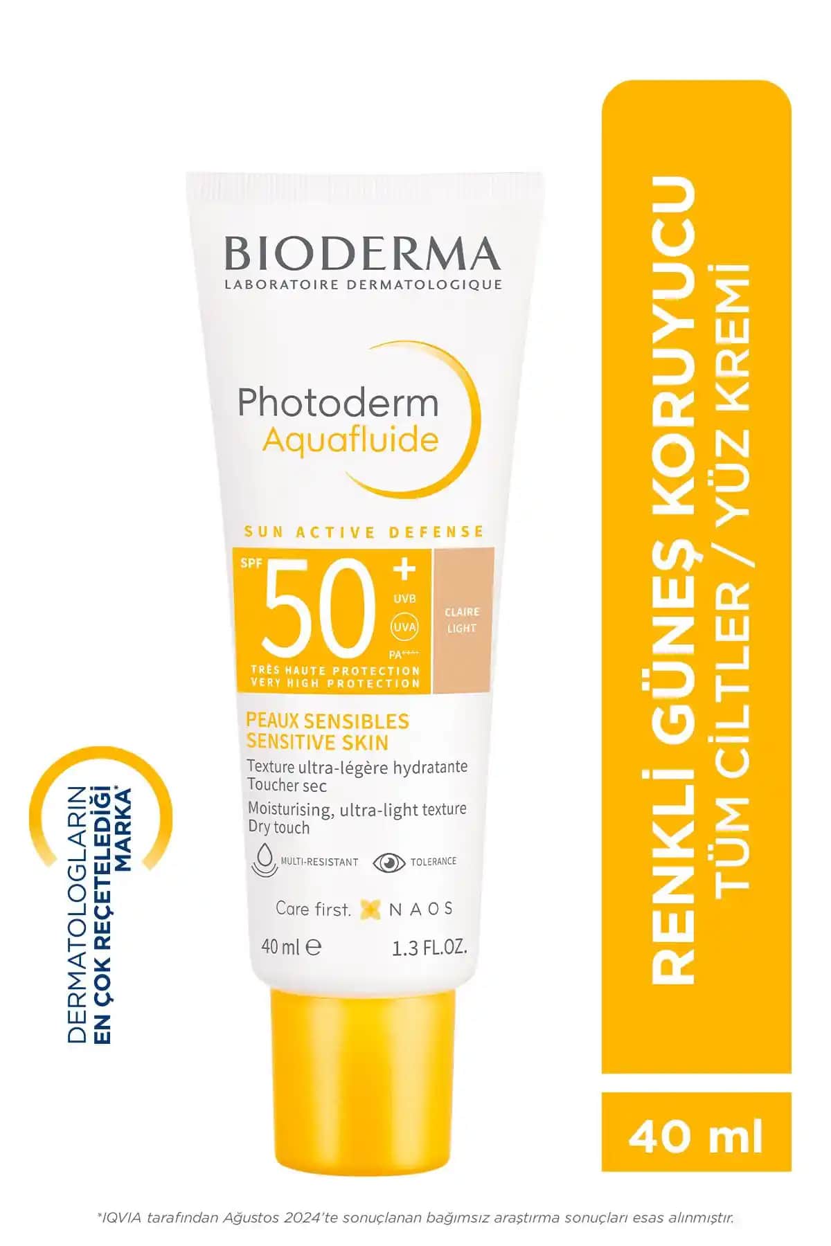 Bioderma Photoderm Aquafluid SPF50 Light: Yüksek Koruma ve Hafif Formül Özellikleri