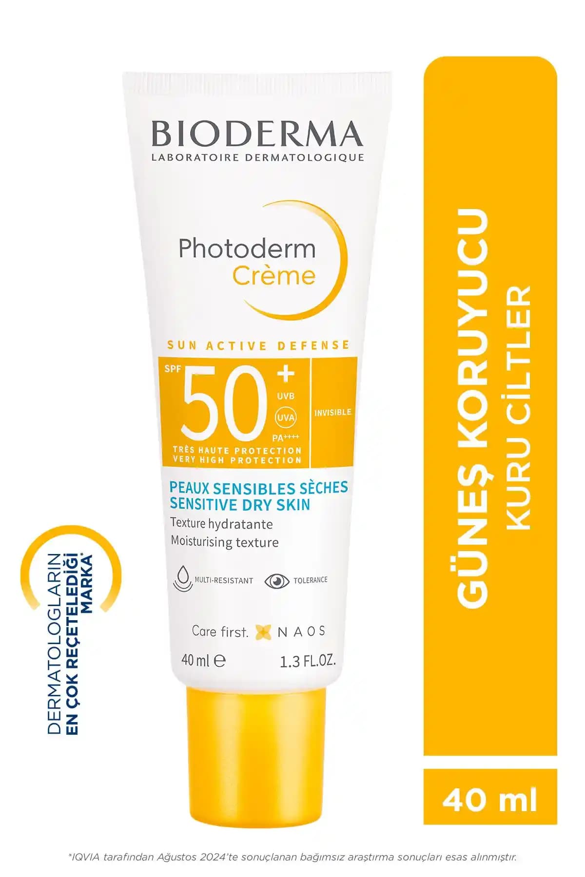 2025'te Kuru Ciltler İçin Bioderma Photoderm Cream SPF50+ ile Güneş Korumasında