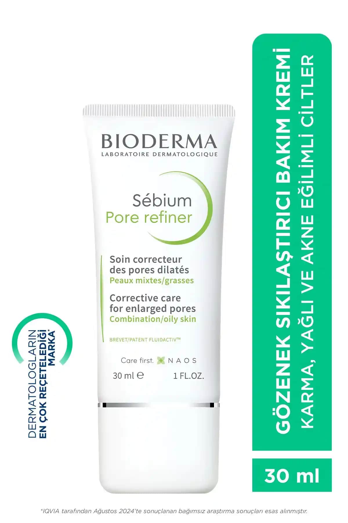 Bioderma Sebium Pore Refiner: Karma ve Yağlı Ciltler İçin Gözenek Sıkılaştırıcı Çözüm