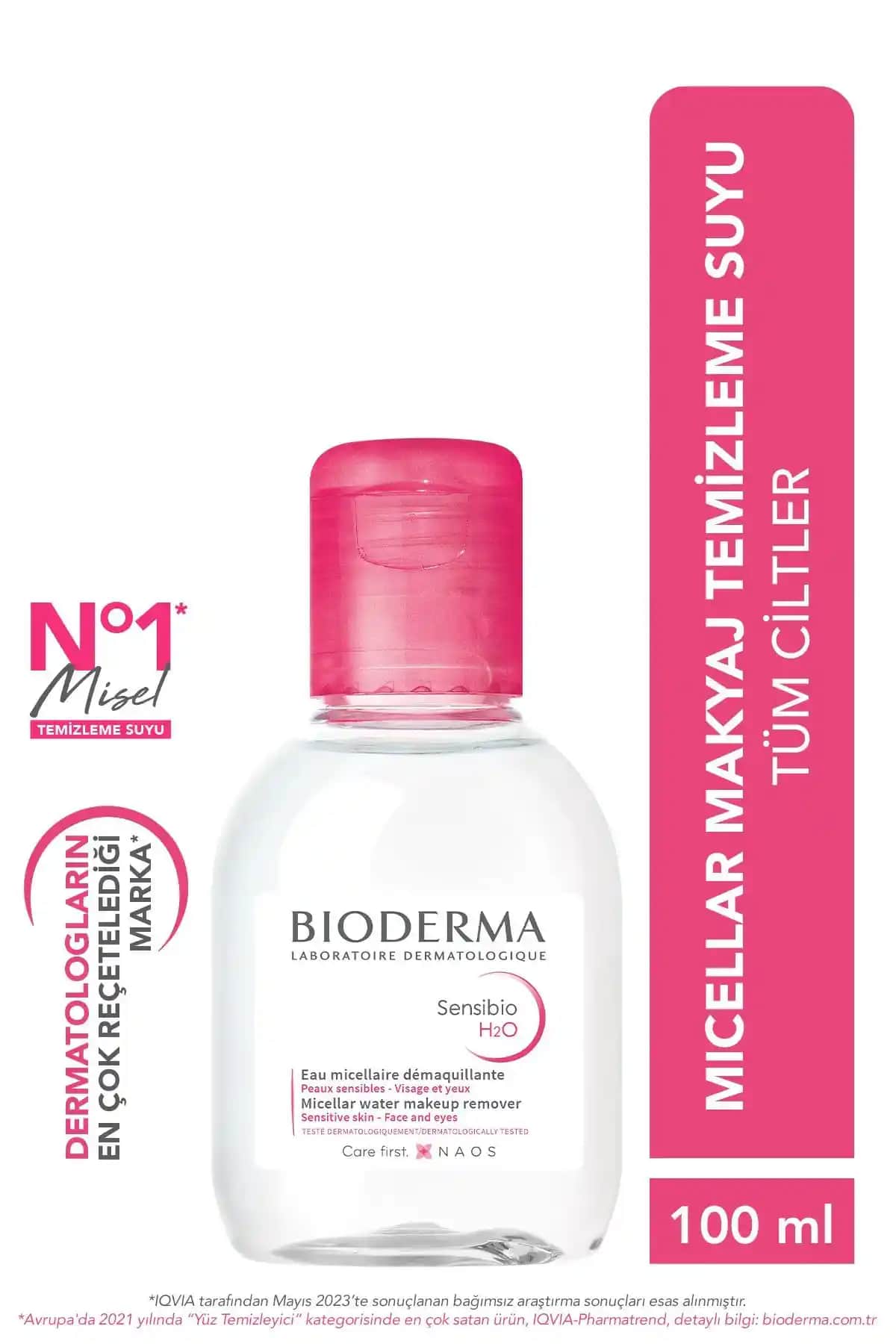 Bioderma Sensibio H2O Hassas ve Normal Ciltler İçin Mükemmel Makyaj Temizleme Suyu