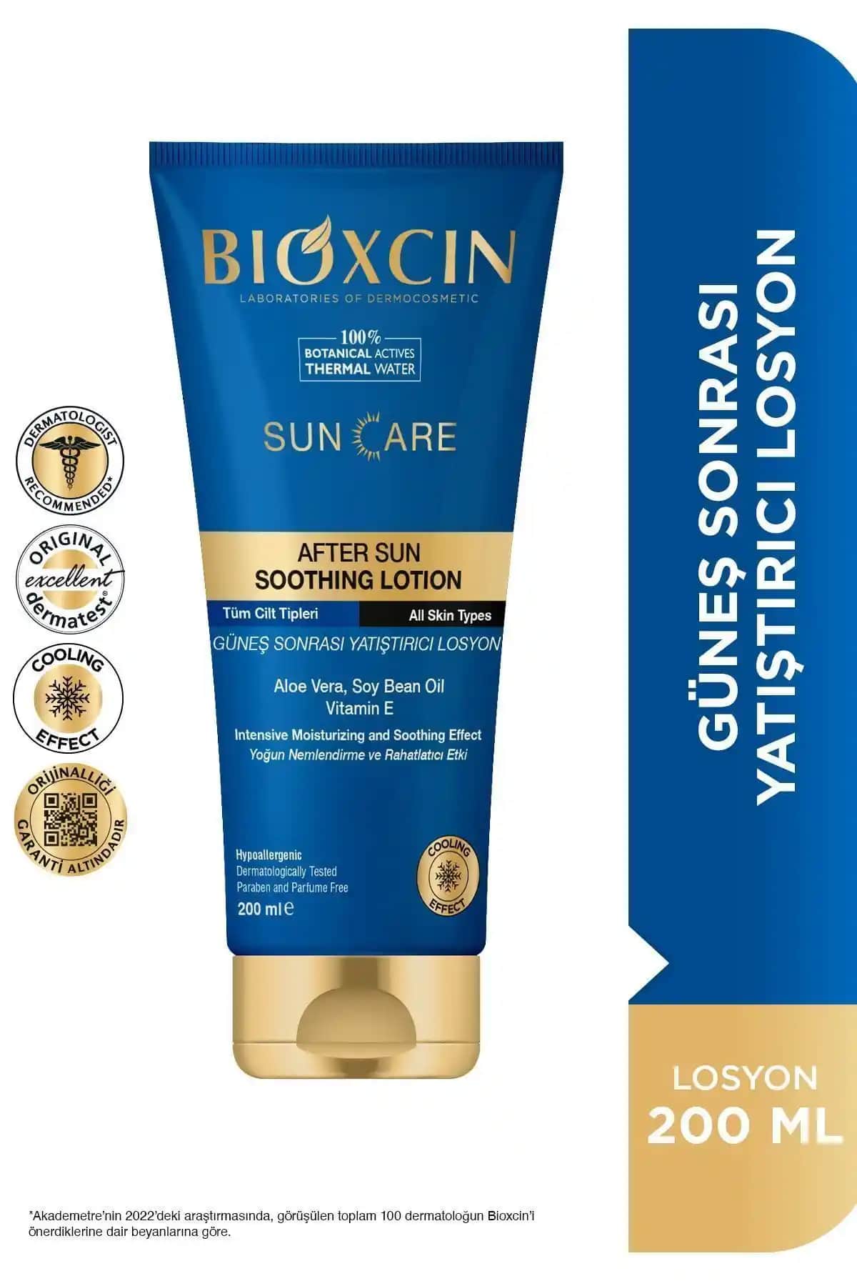 Bioxcin Sun Care Güneş Sonrası Krem: Hassas ve Kuru Ciltler İçin Doğal Rahatlatıcı