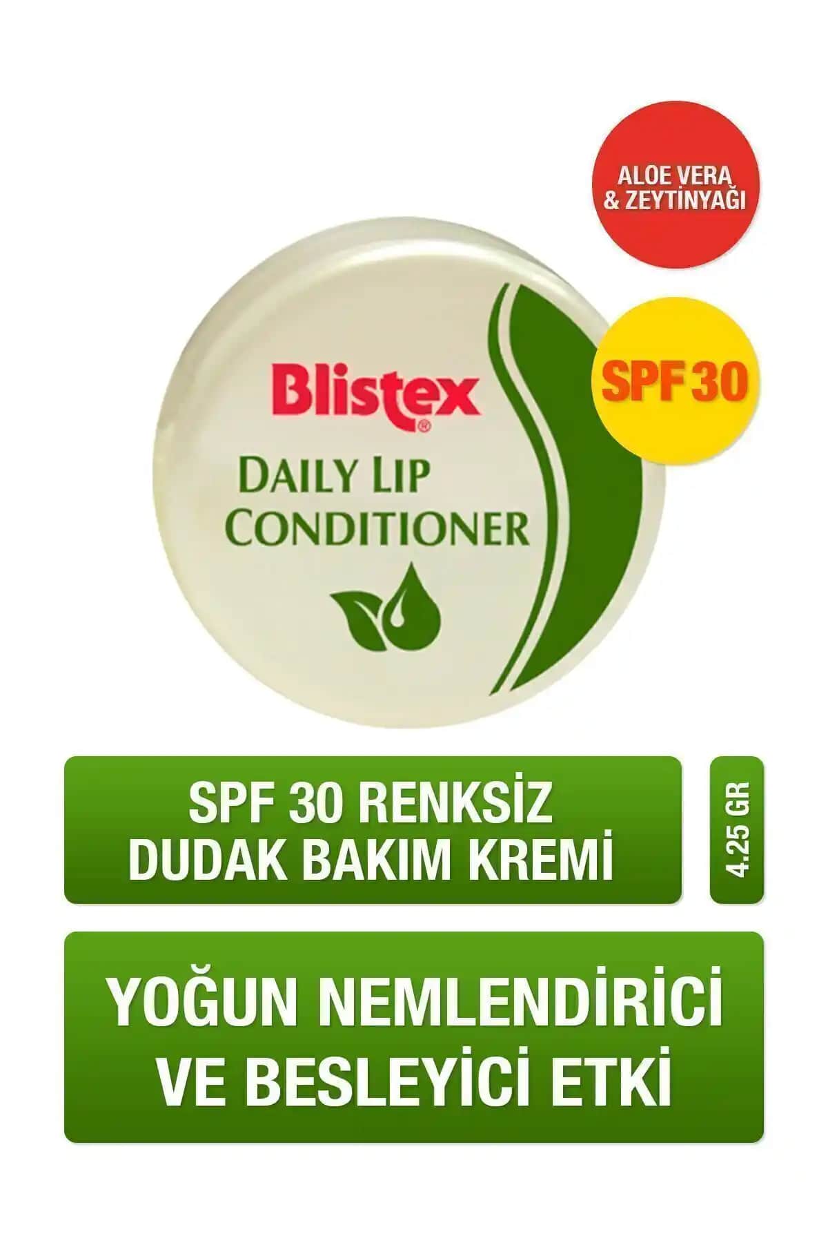 Blistex Günlük Dudak Bakım Kremi: Doğal İçerik ve Güneş Korumasıyla Sağlıklı Dudaklar
