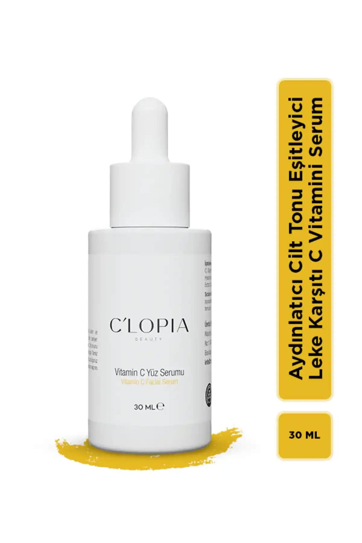 C'LOPIA BEAUTY Leke Karşıtı C Vitamini Serumu: Parlak ve Sağlıklı Cilt İçin Etkili Çözüm