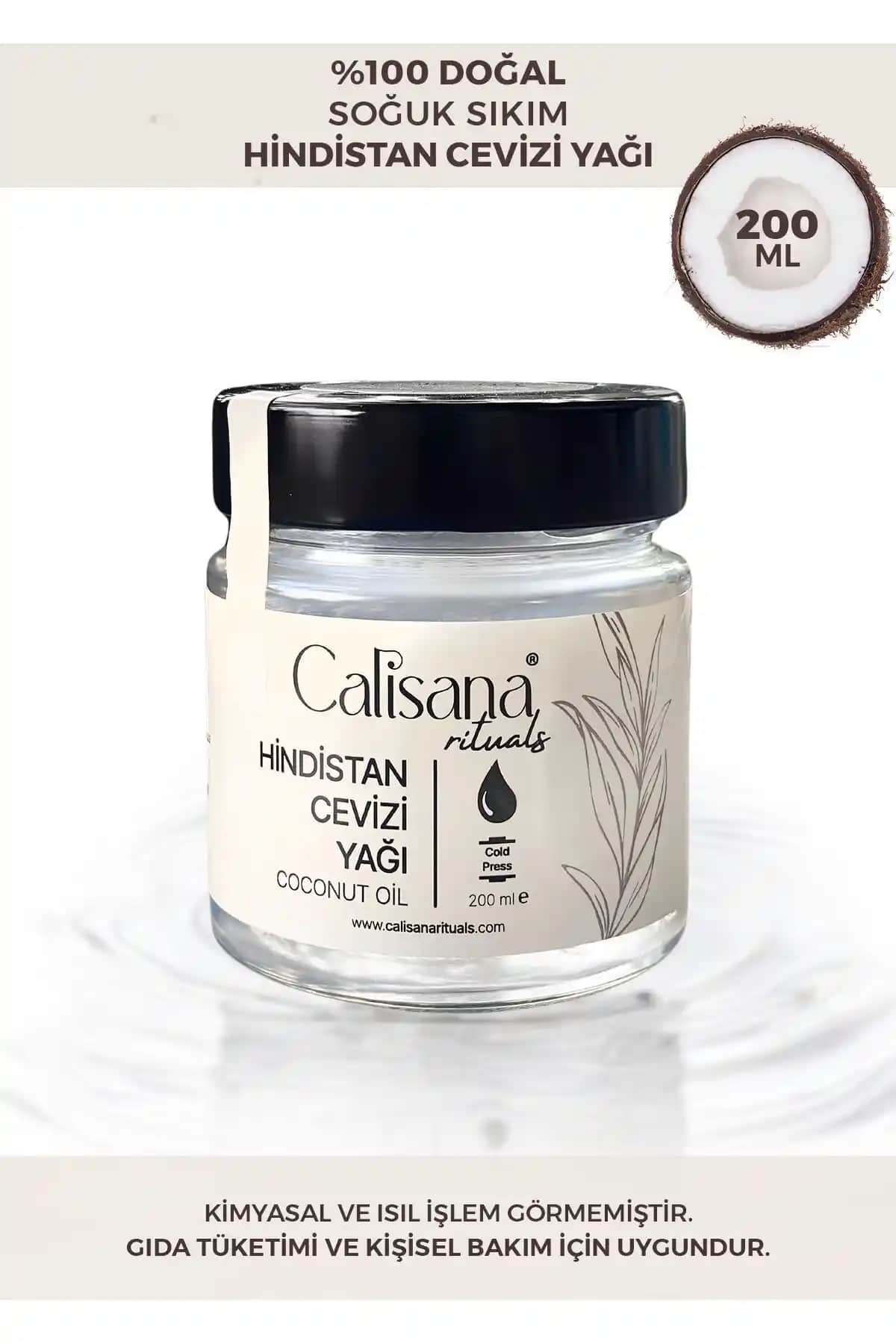 Calisana Rituals Hindistan Cevizi Yağı: Doğal ve Saf Bakım İçin Güvenilir Seçenek
