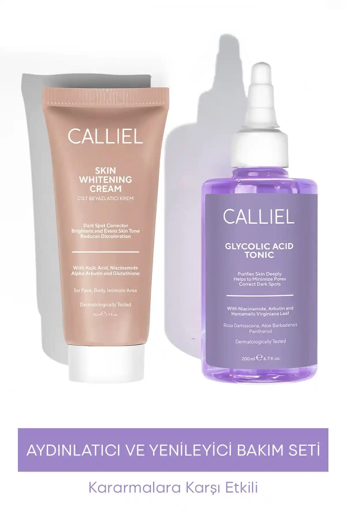 Calliel Kararmalara Karşı Etkili Aydınlatıcı ve Yenileyici Bakım Seti İncelemesi