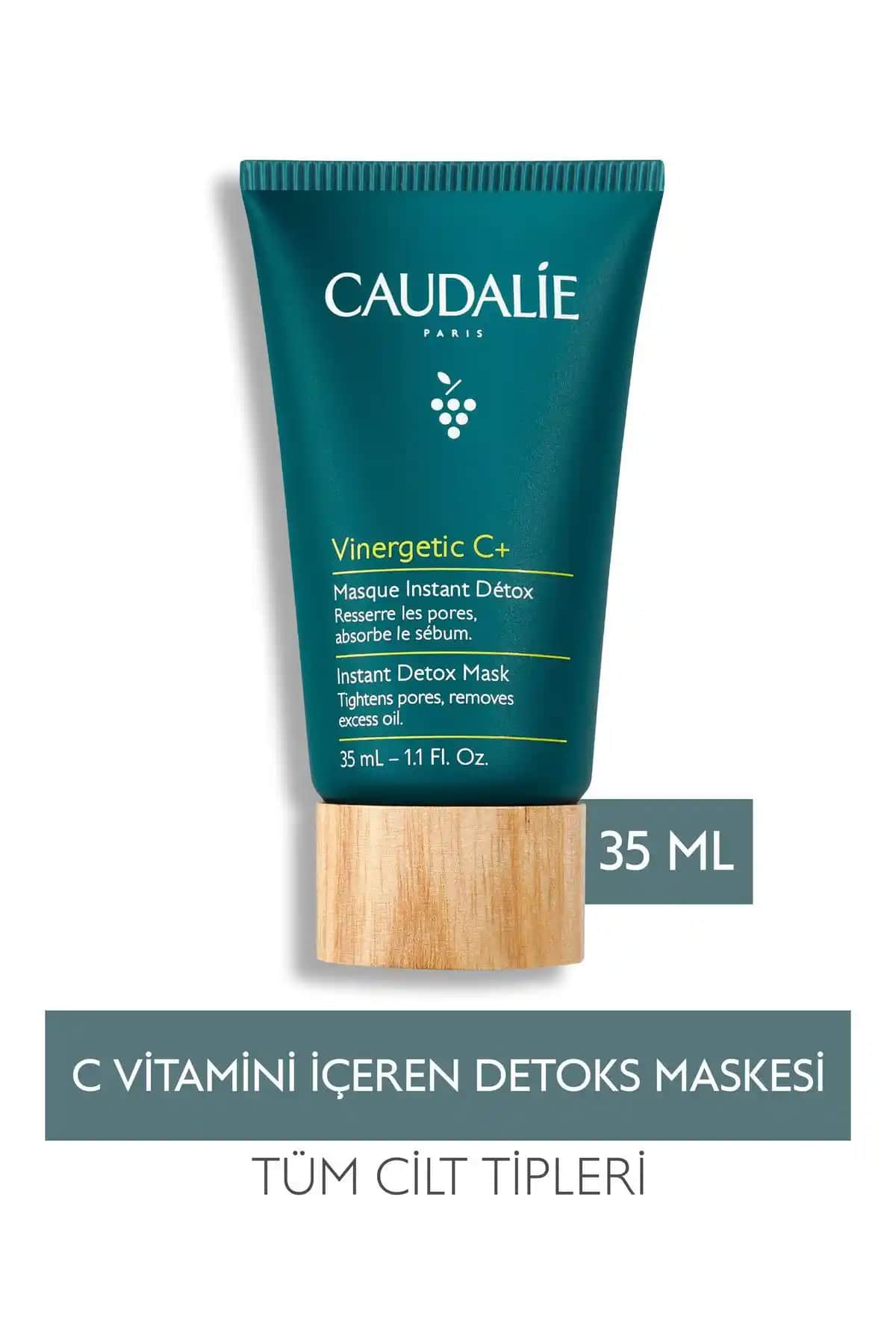 Caudalie Vinergetic C Serisi Detoks Maskeleri Karşılaştırması 75-35 ml ürünlerin özellikleri ve kullanıcı yorumları