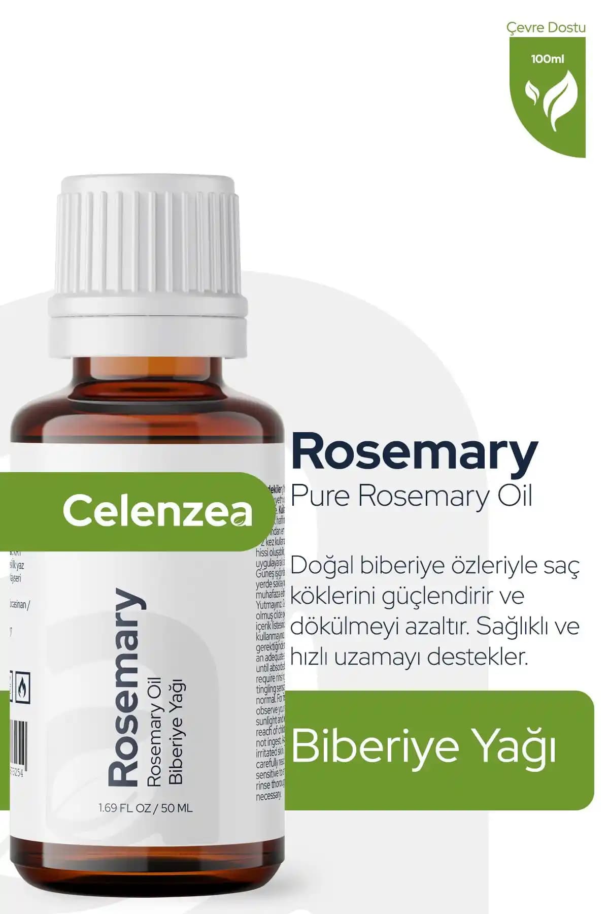 Celenzea Saf Biberiye Yağı: Doğal Saç Bakımında Güçlü ve Güvenilir Çözüm
