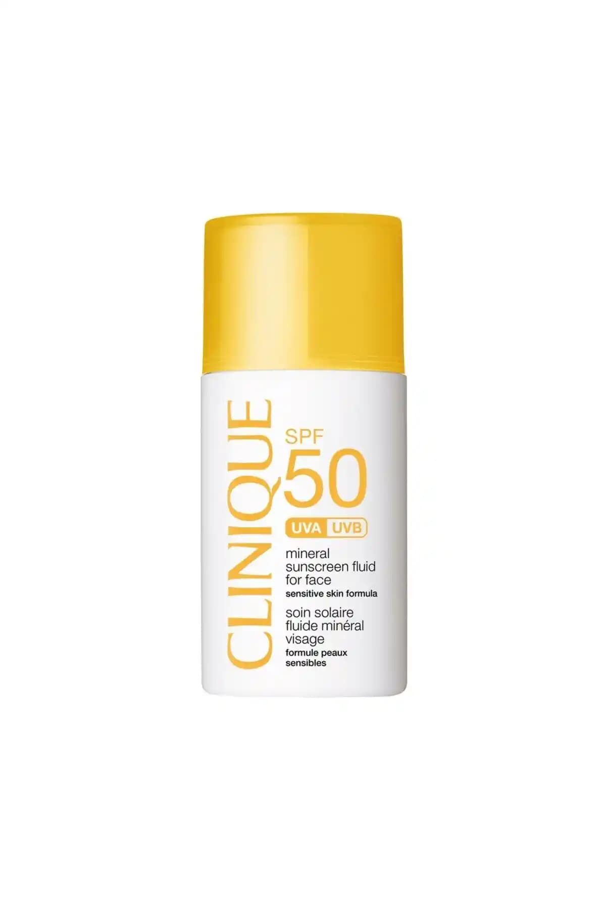 Clinique Mineral Güneş Koruyucu SPF 50 Hassas Ciltler İçin Yüksek Koruma ve Doğal Görünüm Sağlar
