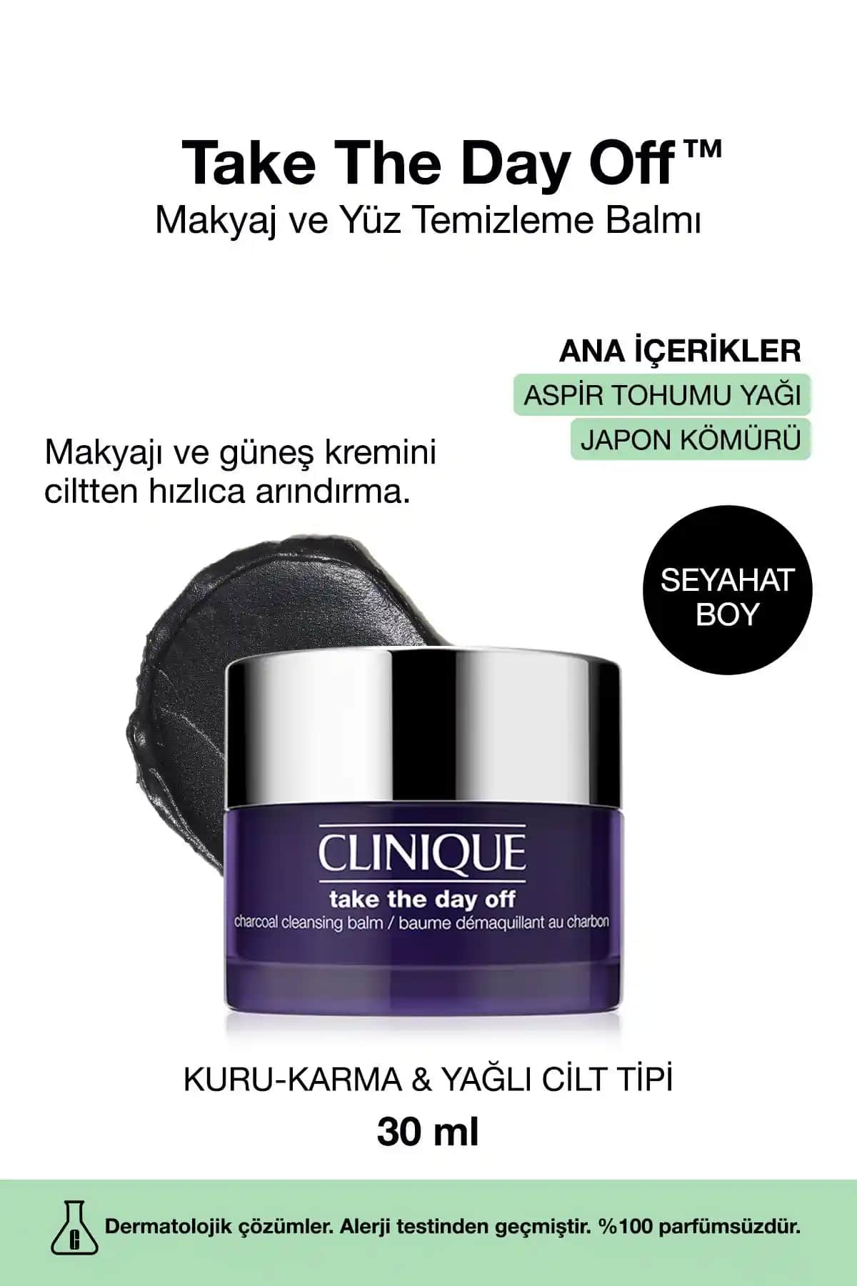 Clinique Take The Day Off Balm Karşılaştırması: Kömür ve Yüz Temizleme Balmı Özellikleri