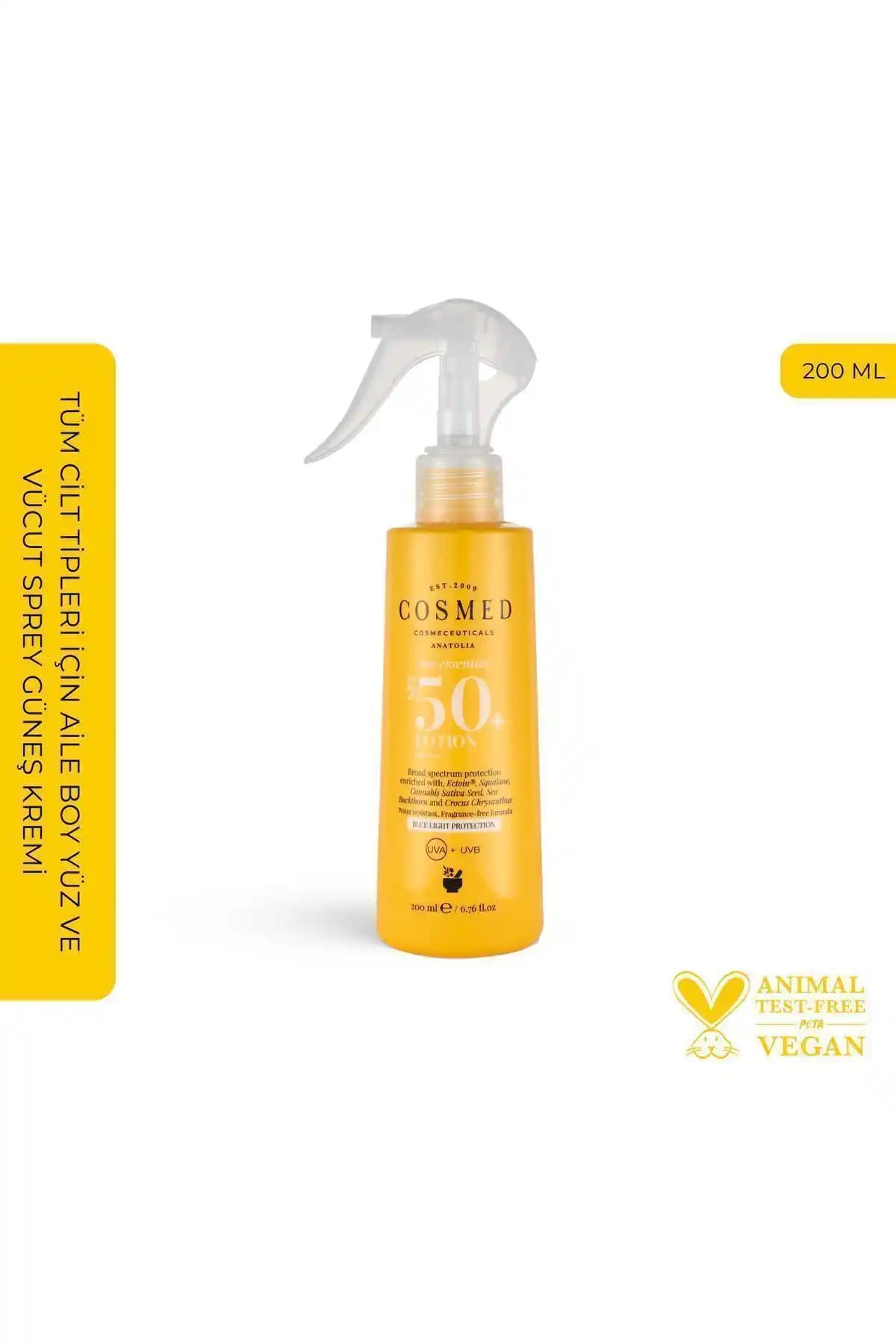 COSMED Sun Essential Lotion SPF 50 ve Licape SPF 50 Karşılaştırması