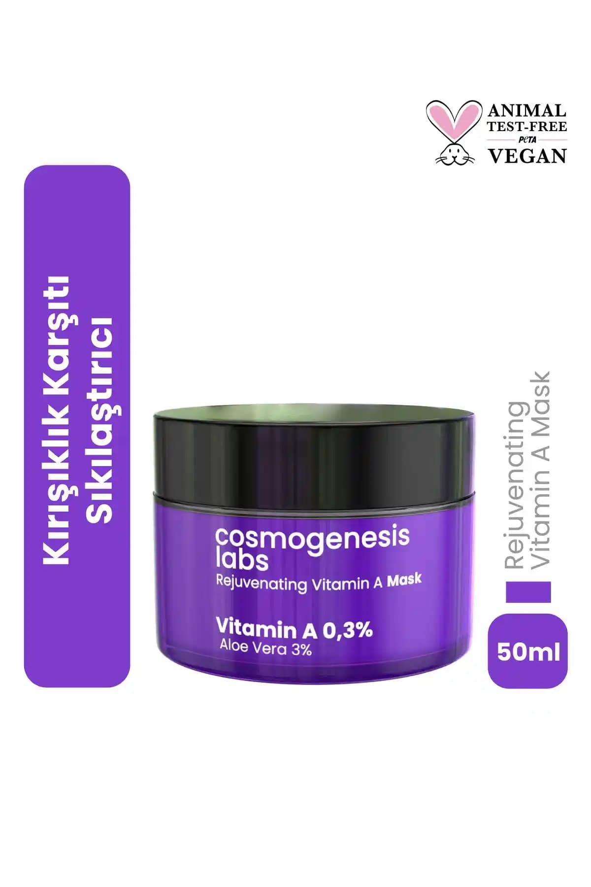 Cosmogenesis Labs %0.3 Retinol Krem Maskesi: Cilt Yenileme ve Yaşlanma Karşıtı Bakım Ürünü