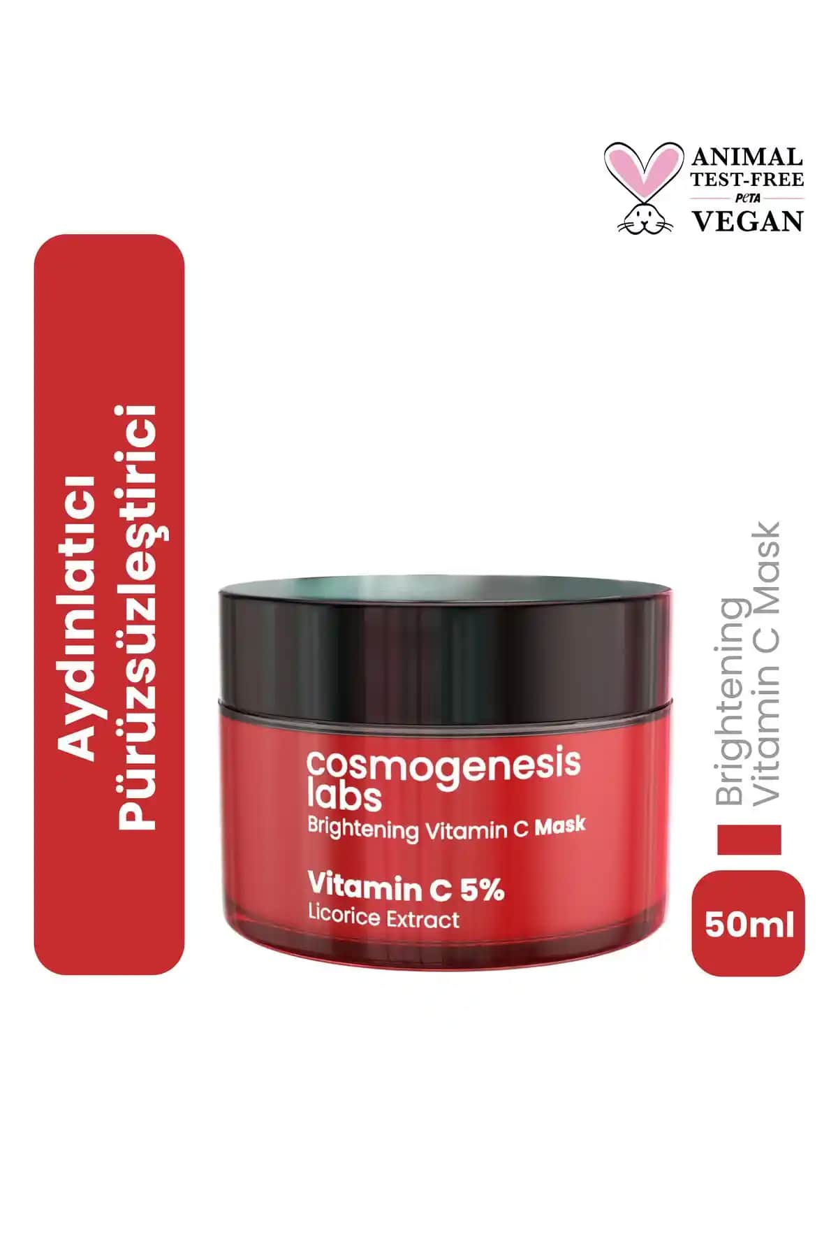 Cosmogenesis Labs %5 Vitamin C Krem Maske: Doğal ve Etkili Cilt Bakım Ürünü