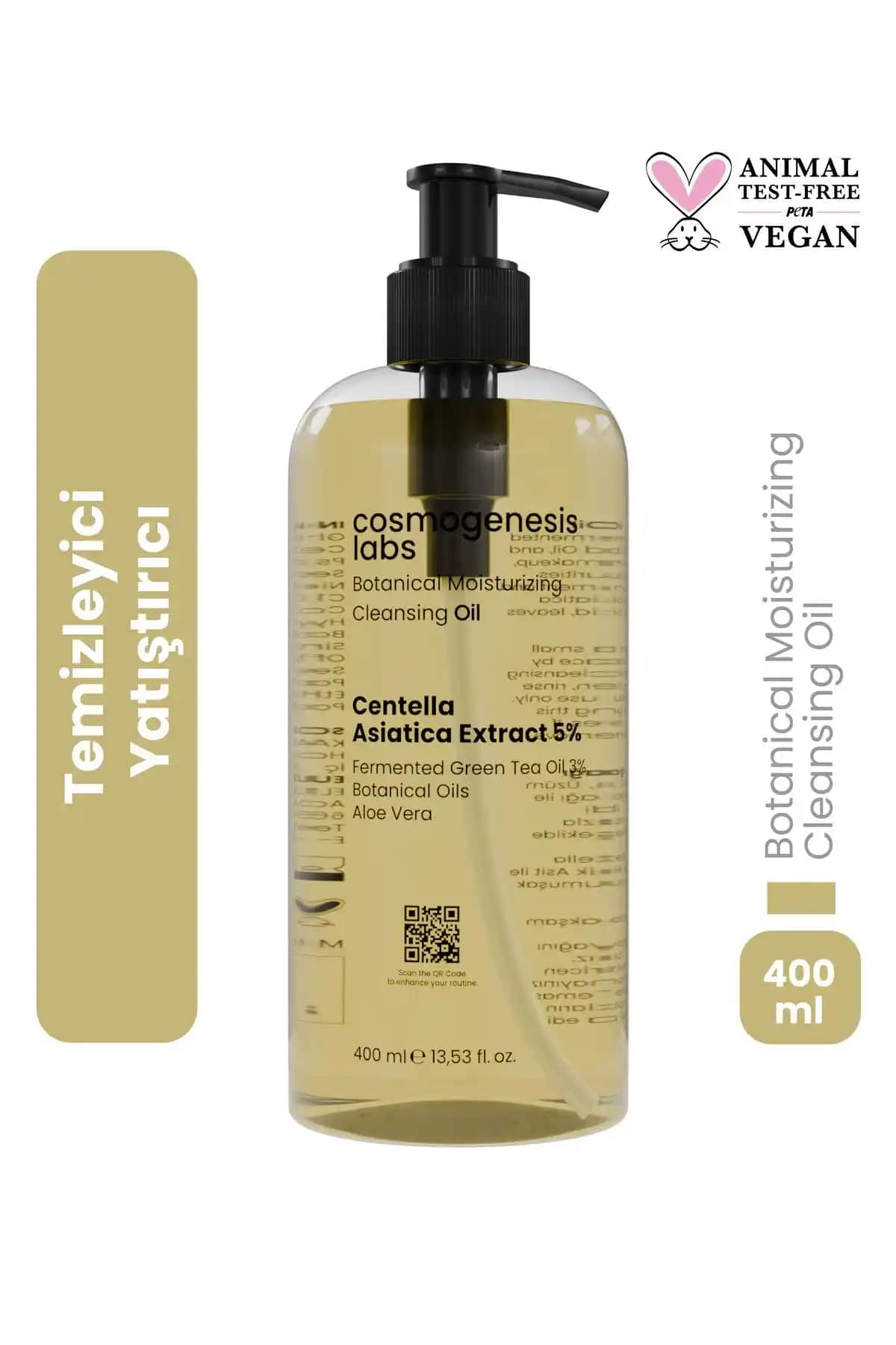 Cosmogenesis Labs Yüz ve Makyaj Temizleme Yağı: Doğal ve Etkili Cilt Bakım Ürünü