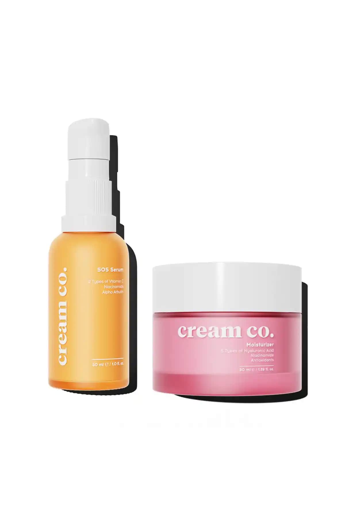 Cream Co. Leke Karşıtı Cilt Tonu Eşitleyici Nemlendirici Seti Yüksek Performans ve Doğal İçeriklerle