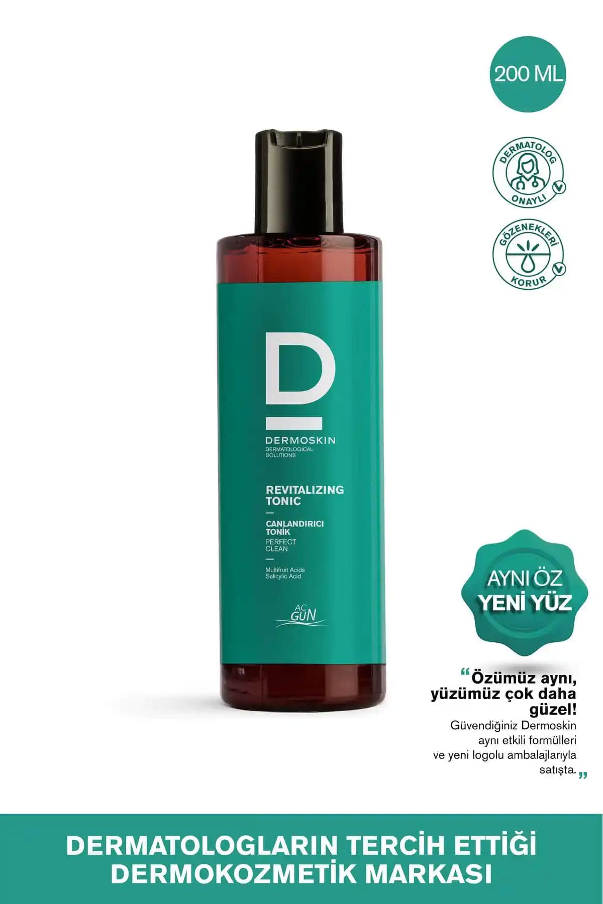 Dermoskin Acgun Sivilce ve Akne Karşıtı Canlandırıcı Tonik: Yağlı ve Akne Eğilimli Ciltler İçin Etkili Çözüm