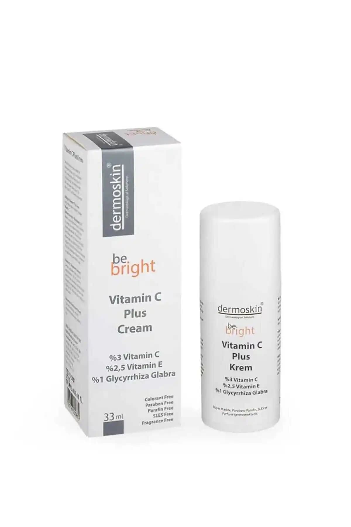 Dermoskin Be Bright Vitamin C Plus Krem: Cilt Parlaklığı ve Sağlığı İçin Güçlü Bir Bakım