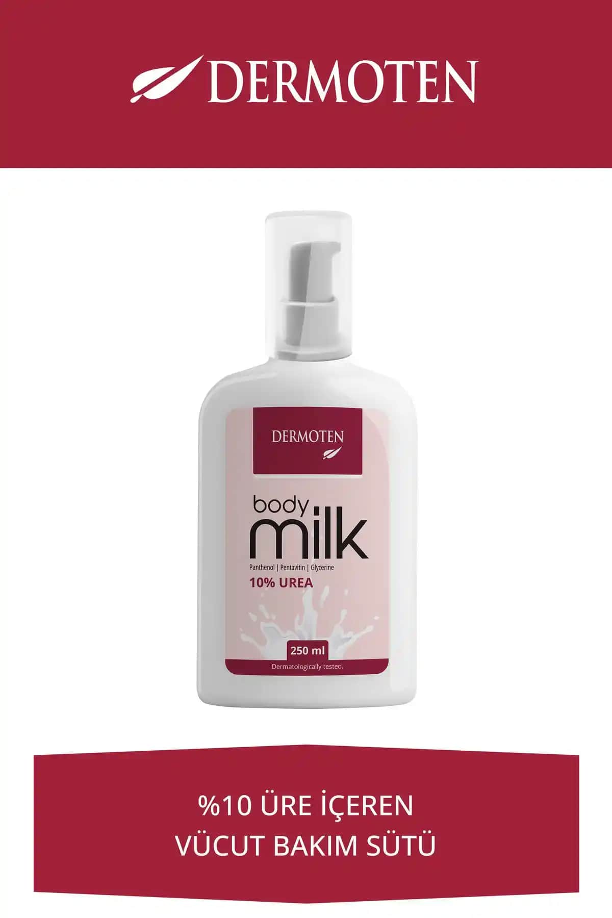 Dermoten Vücut Bakım Sütü: Yoğun Nemlendirme ve Onarım Özelliği ile Hassas Ciltlere Uygun