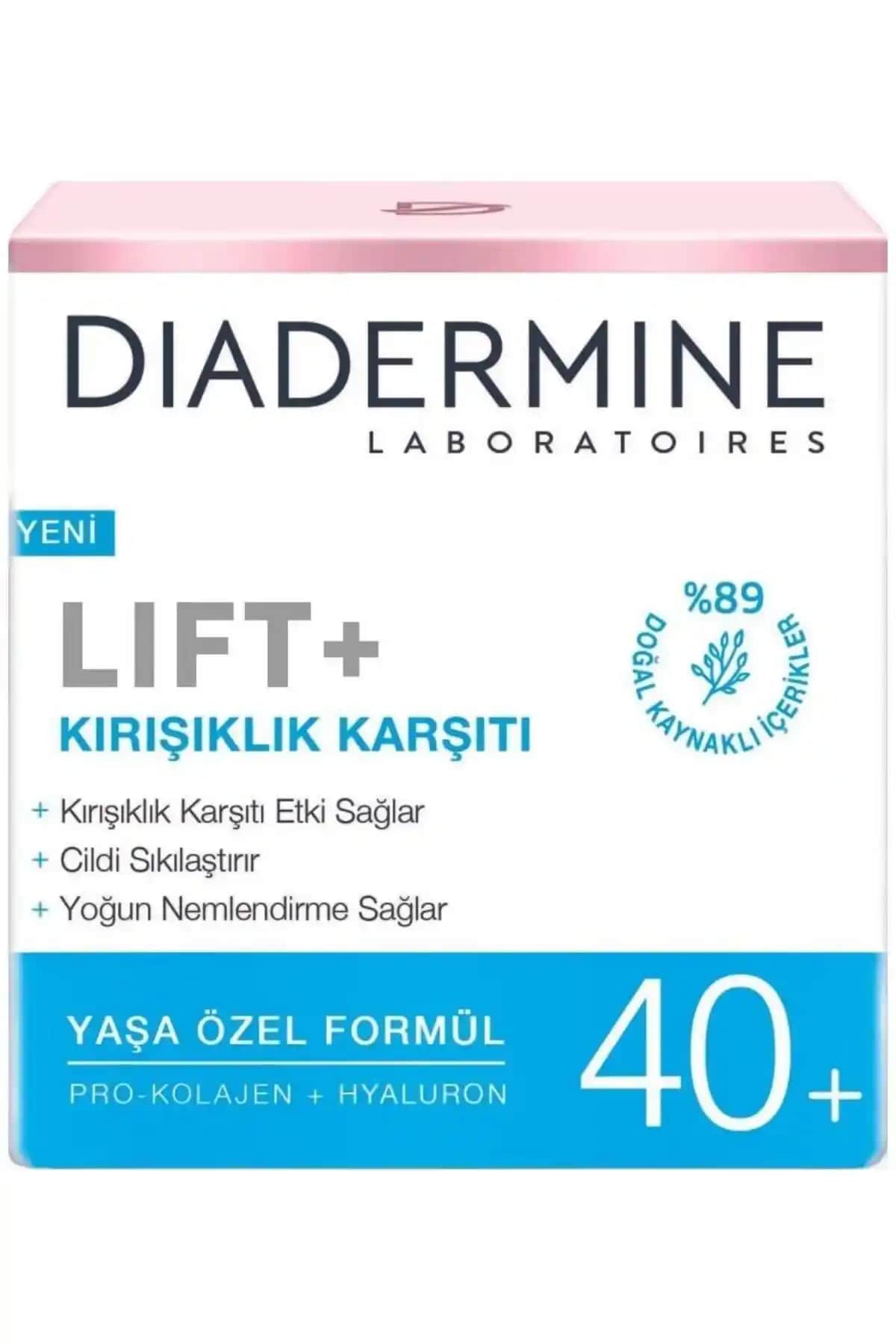 Diadermine Kırışıklık Karşıtı Lift 40 Gündüz Kremi: Elastikiyet ve Gençlik İçin Etkili Bakım