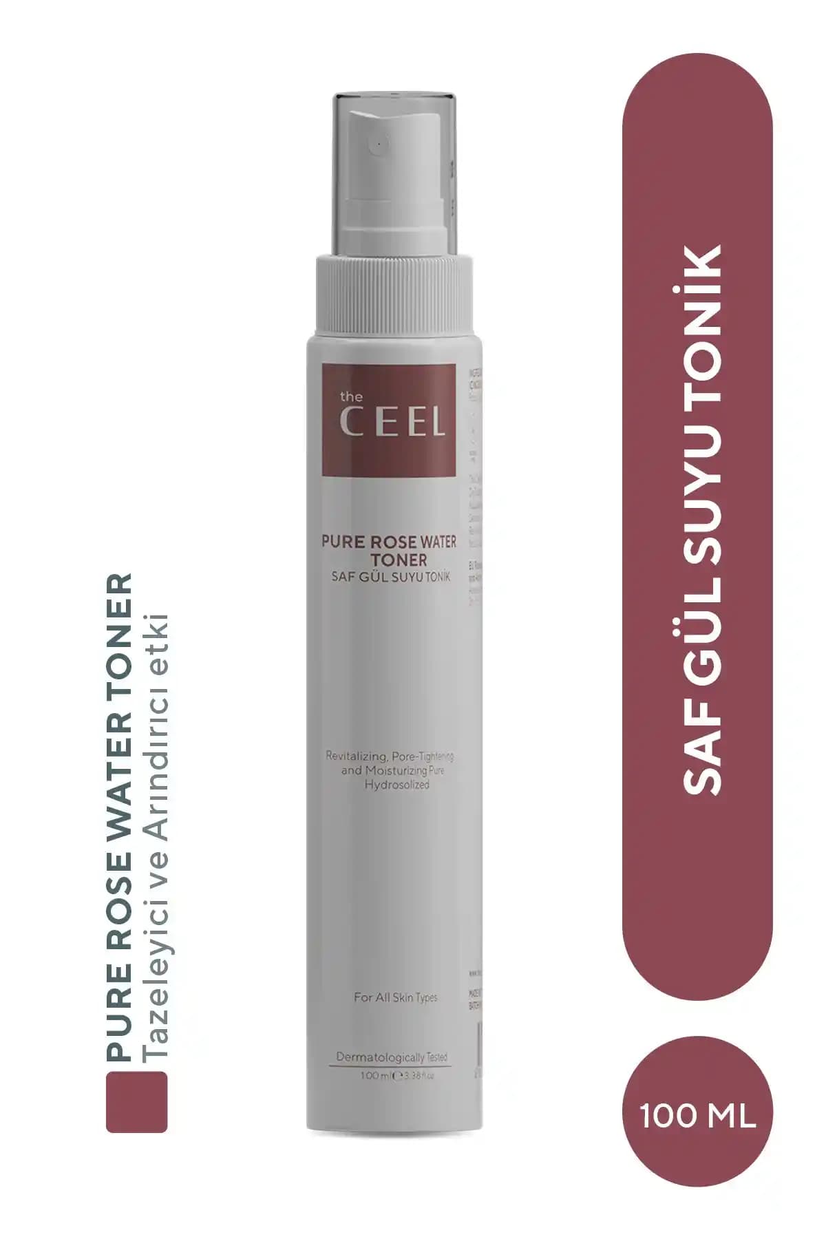 Doğal Gözenek Sıkılaştırıcı Gül Suyu Tonik Cilt Bakımında Etkili ve Hafif Formül