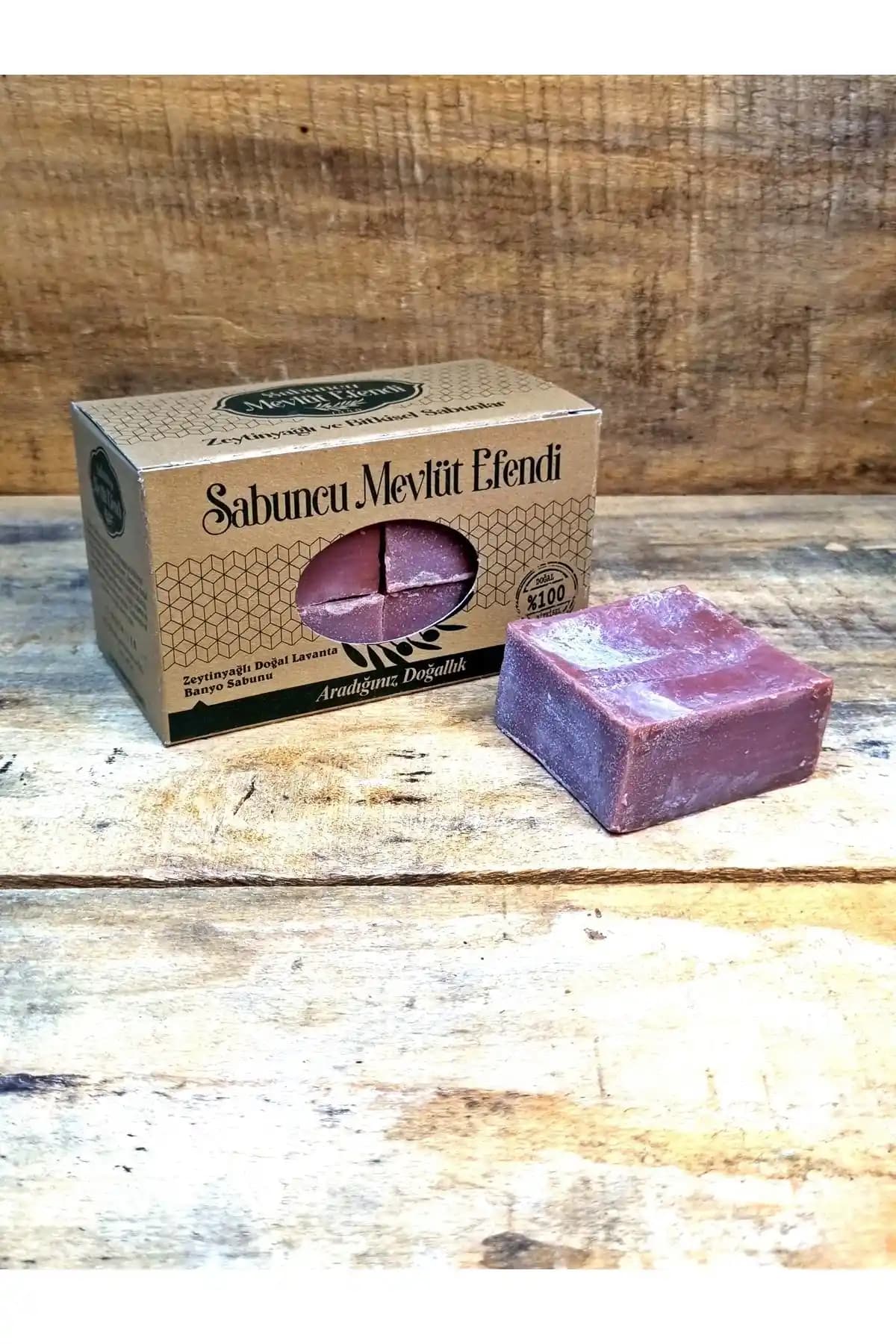 Doğal Lavanta Banyo Sabunu - Geleneksel Yöntemlerle Üretilmiş Saf ve Doğal Sabun